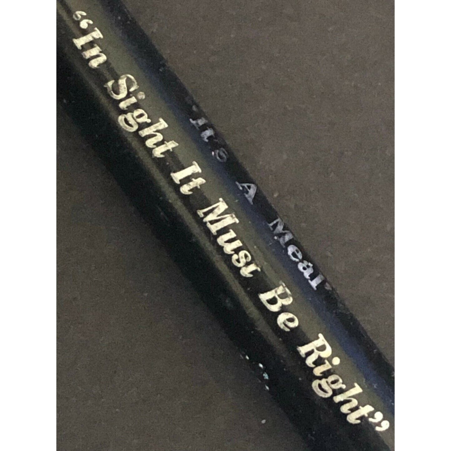c1950's-60's "Steak n Shake" "In Sight It Must be Right" Advertising Pen