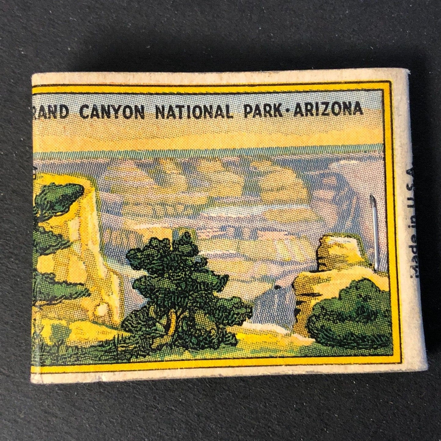 Hotel El Tovar Grand Canyon Fred Harvey Near Full (-1) Matchbook c1930's Scarce