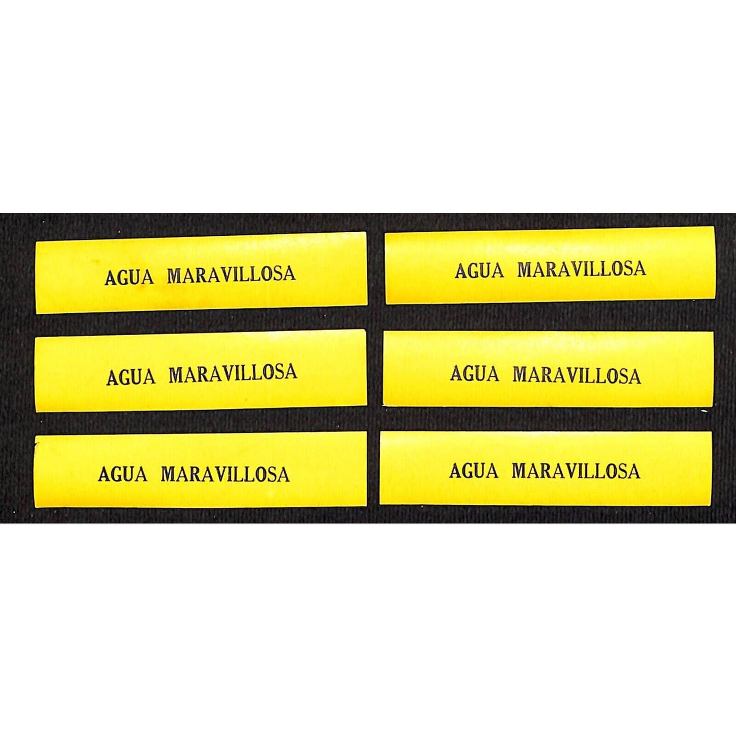 Agua Maravillosa Apothecary ? / Pharmacy ? Labels Gum Adh. NOS Group of 6