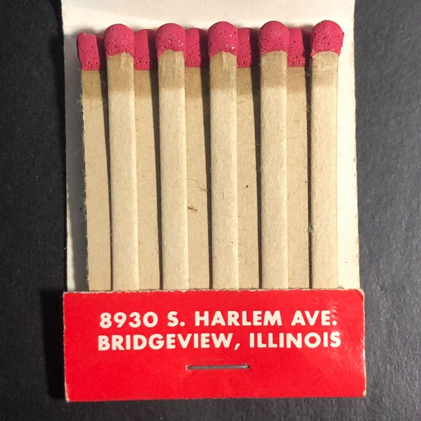 Daniel's Restaurant Bridgeview, IL Full Matchbook c1974-84 VGC