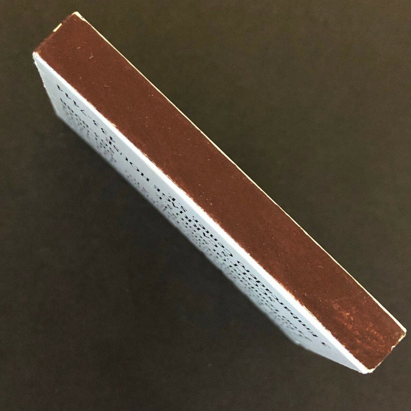 c1990 's Vintage Wooden Matchbox Matchbook "Scott's Seafood Grill" Oakland, CA