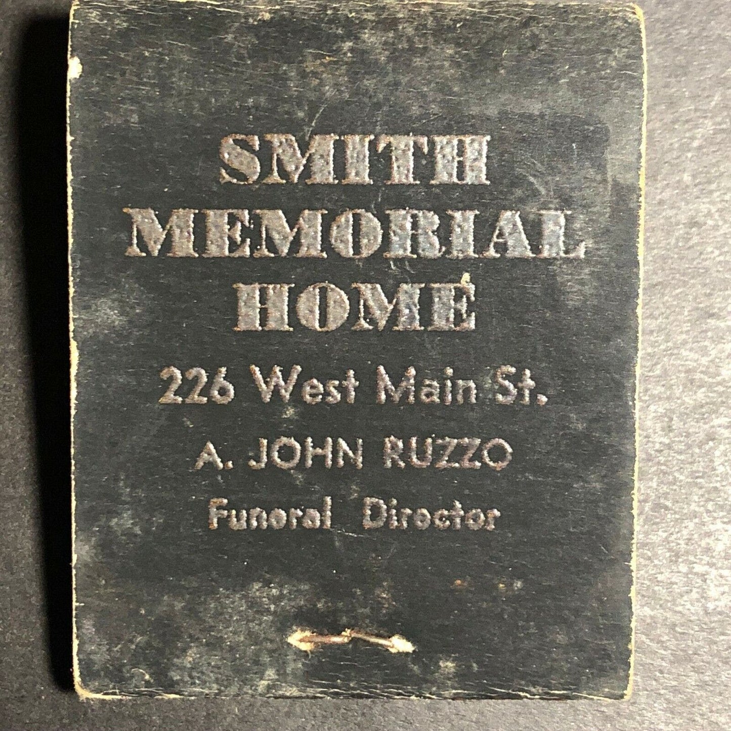 1950's-60's Full Matchbook "Smith Memorial Home" (Meriden, CT)