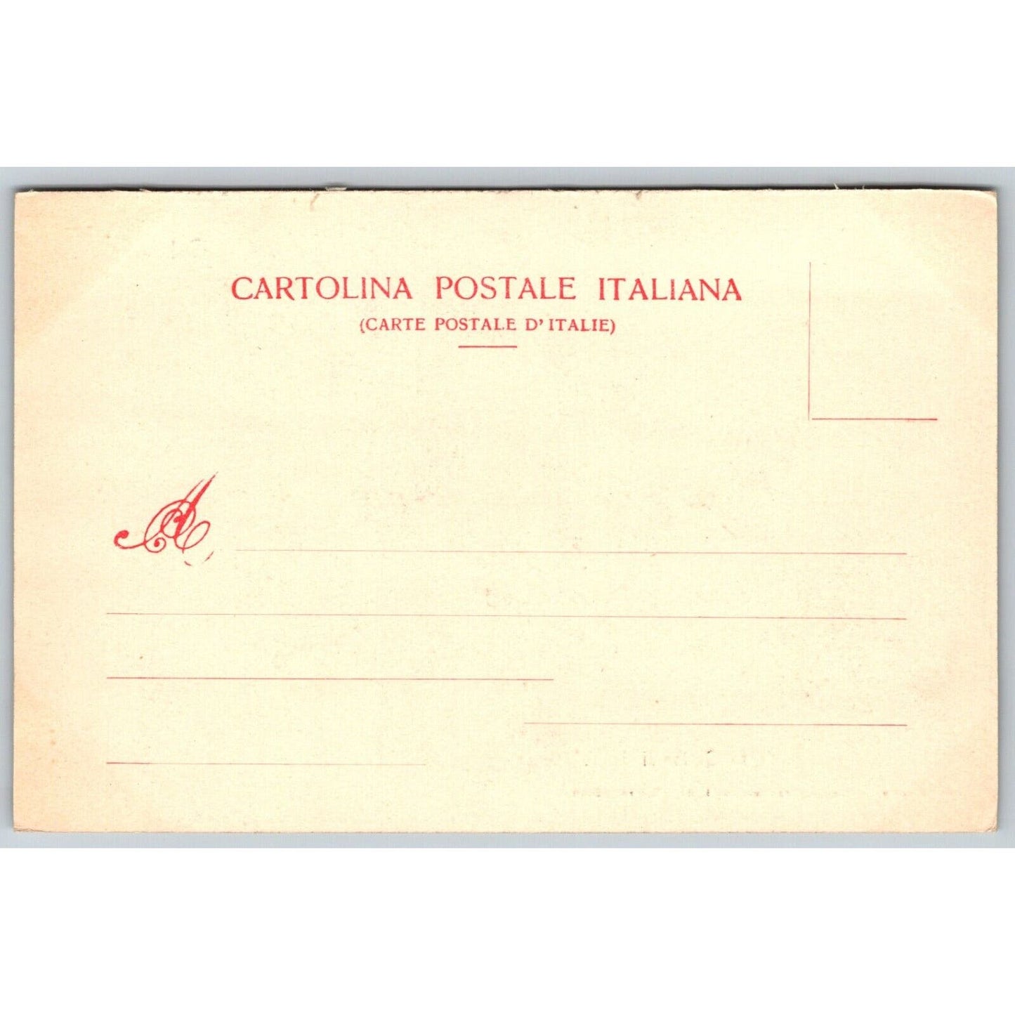 Italian Postcard Salerno Corso Garibaldi from S Lucia RPPC 1901-1907 NP VGC
