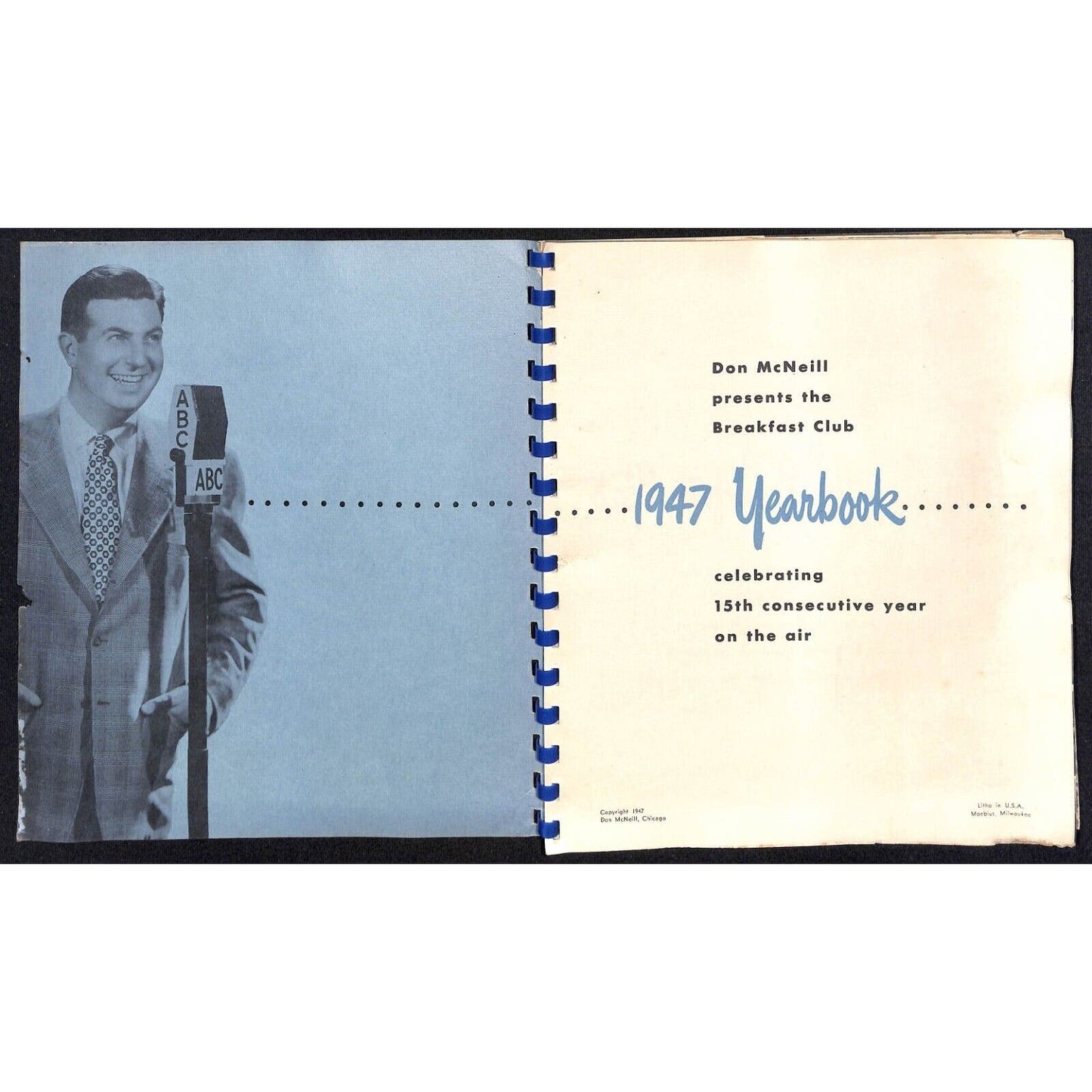Don McNeil Breakfast Club 1947 Yearbook (Morning Variety Radio Show)