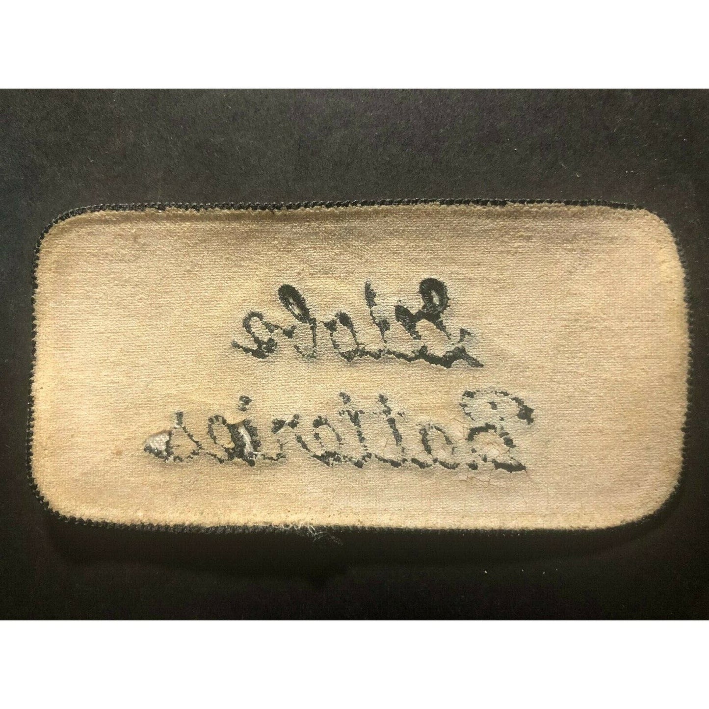 Vintage c1960's - Globe Batteries Embroidered Patch