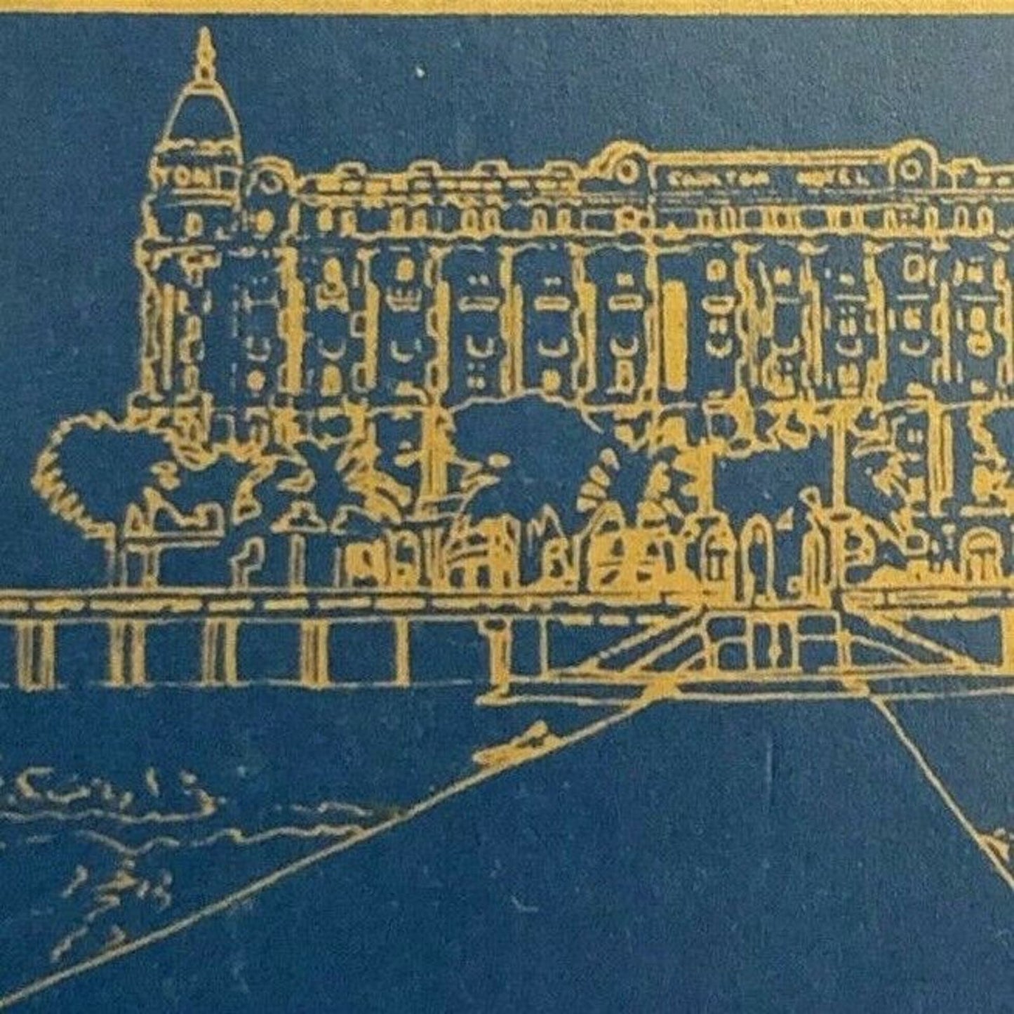 c1970's-80's Wooden Matchbox Matchbook - Carlton Inter Continental Cannes