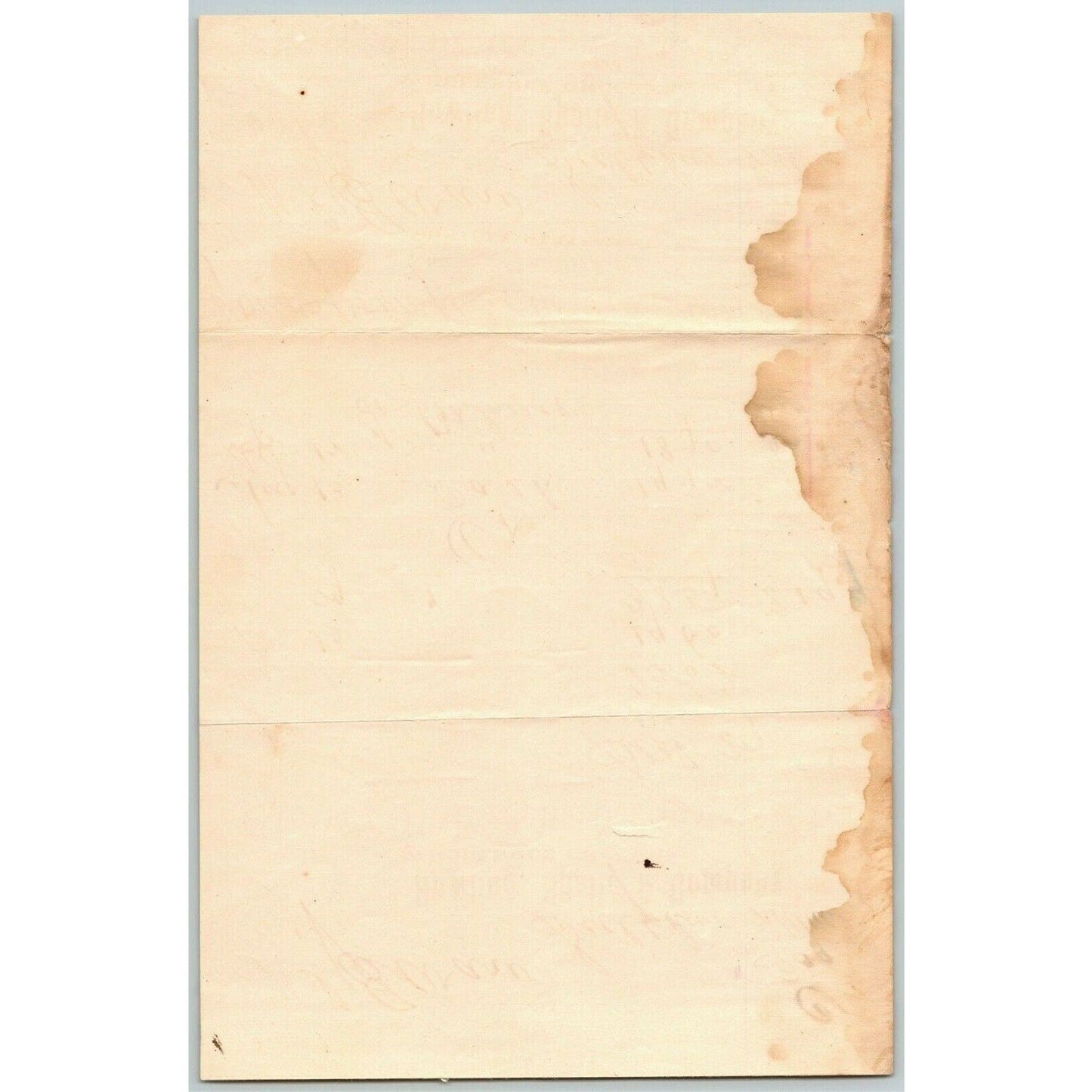 1894 Scarce Bowling, Spotts & Co Whsl. Grocers Billhead Letterhead Staunton, VA