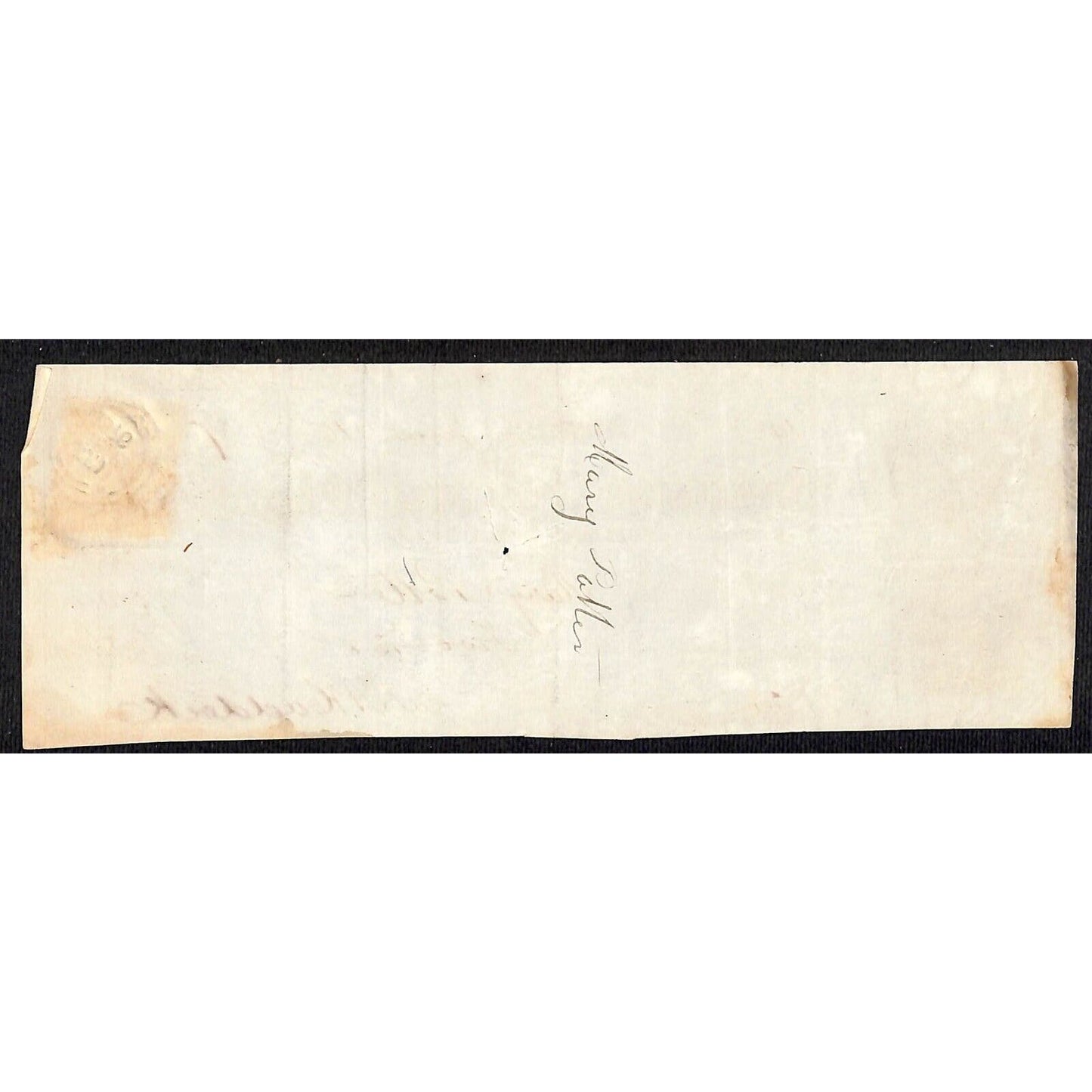 Havana, NY Havana National Bank 1877 Check w/ Rev. Stamp & Building Vignette