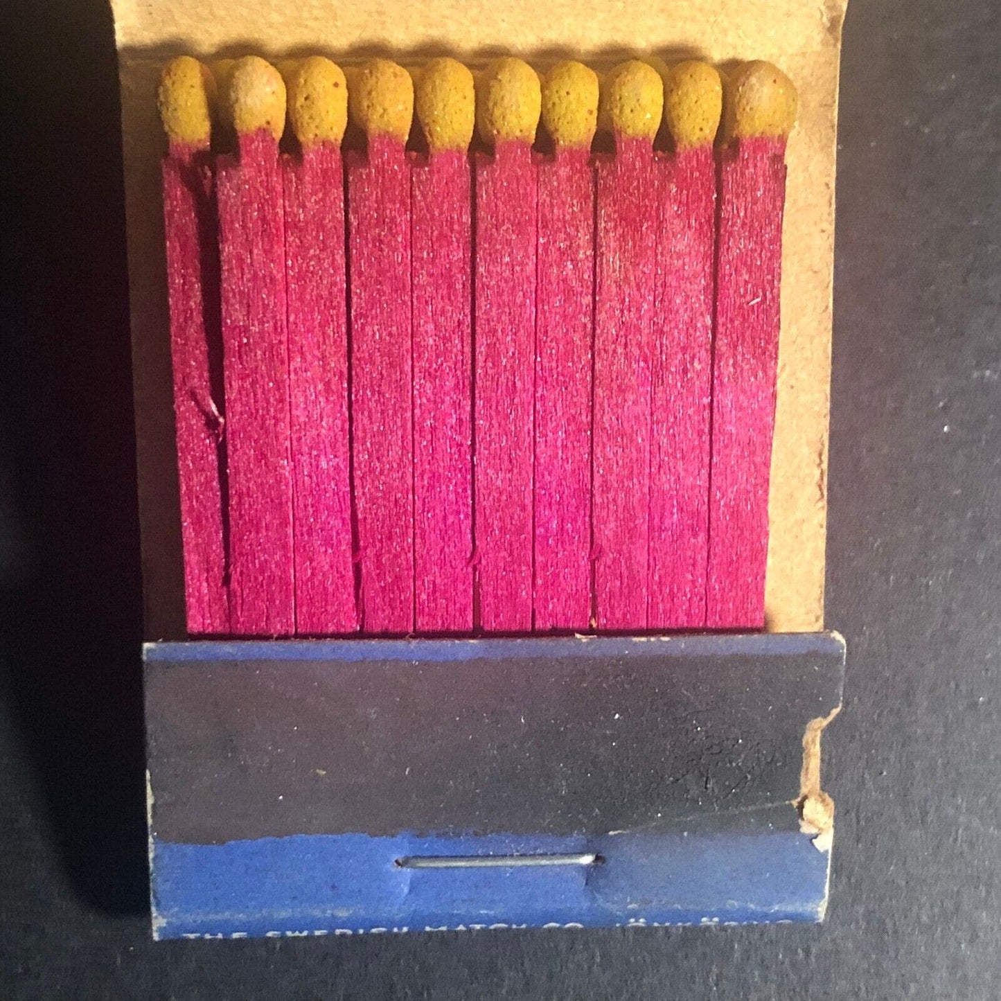 East Asiatic Co. Europe Passenger Full 20-Str Wooden Matchbook c1930's-40's