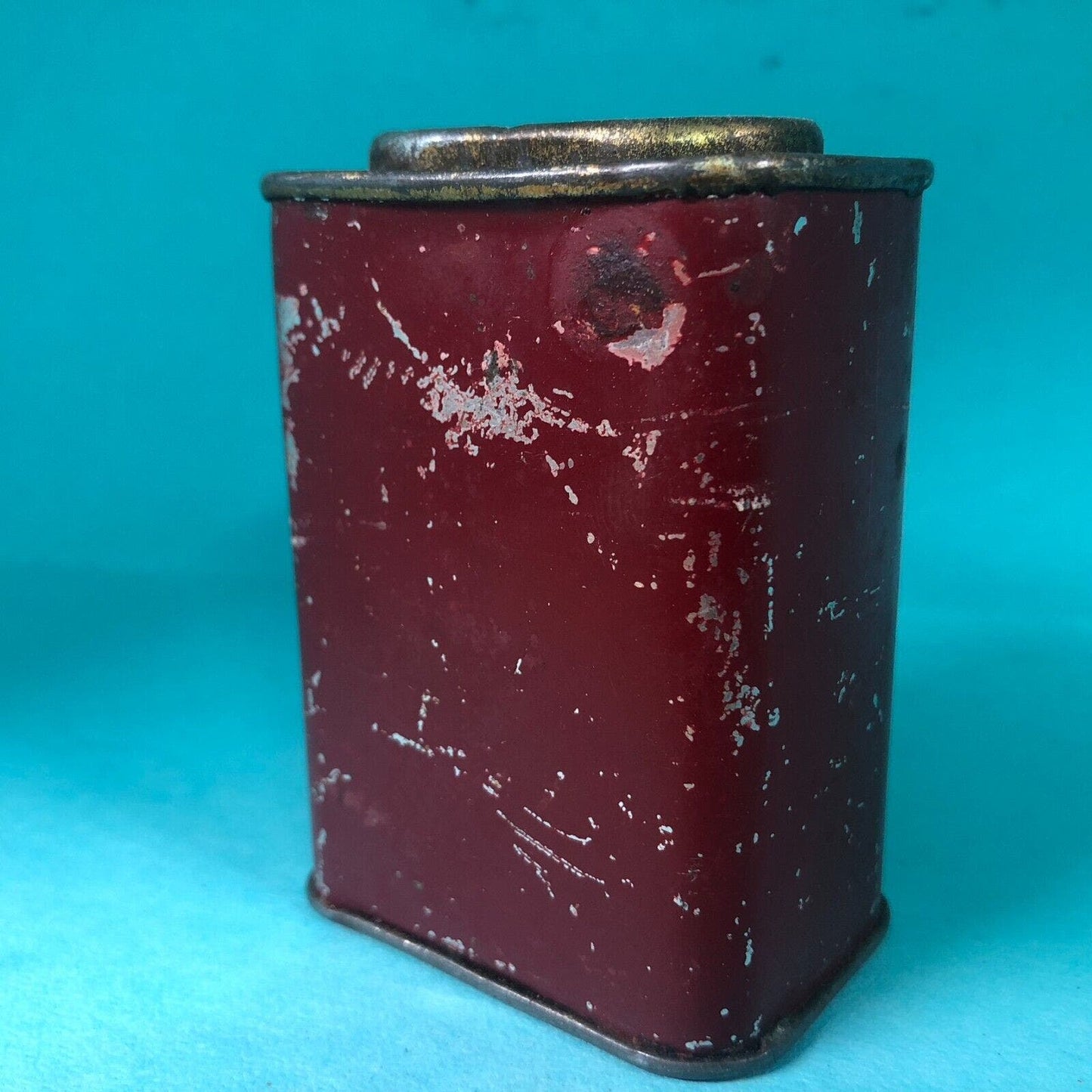 Minneopa Jamestown Grocery ND White Pepper Spice Tin 3"h c1920's-30's