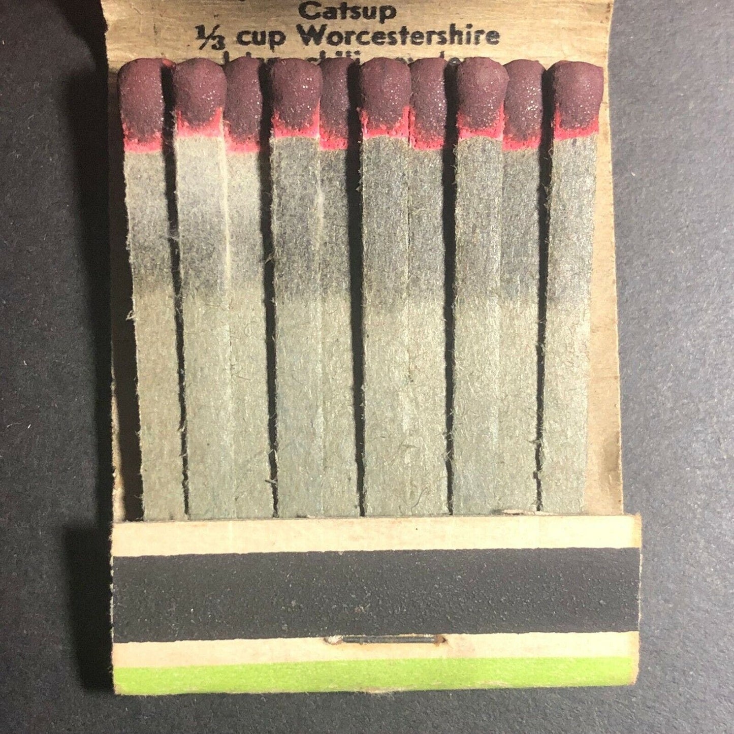 Scarce 1930's-40's Full Matchbook - "Pride Farm" "Tomato Catsup"