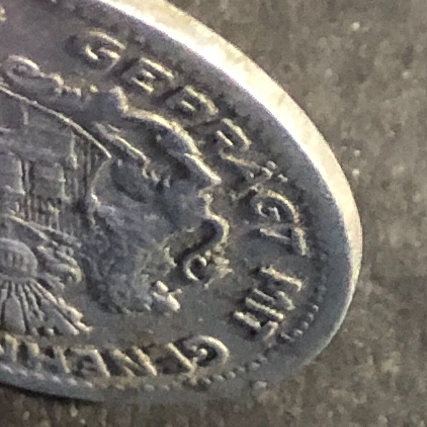Hamburgische Bank von 1923 A.G. 5/100 Marke Alum. Coin / Token 23mm