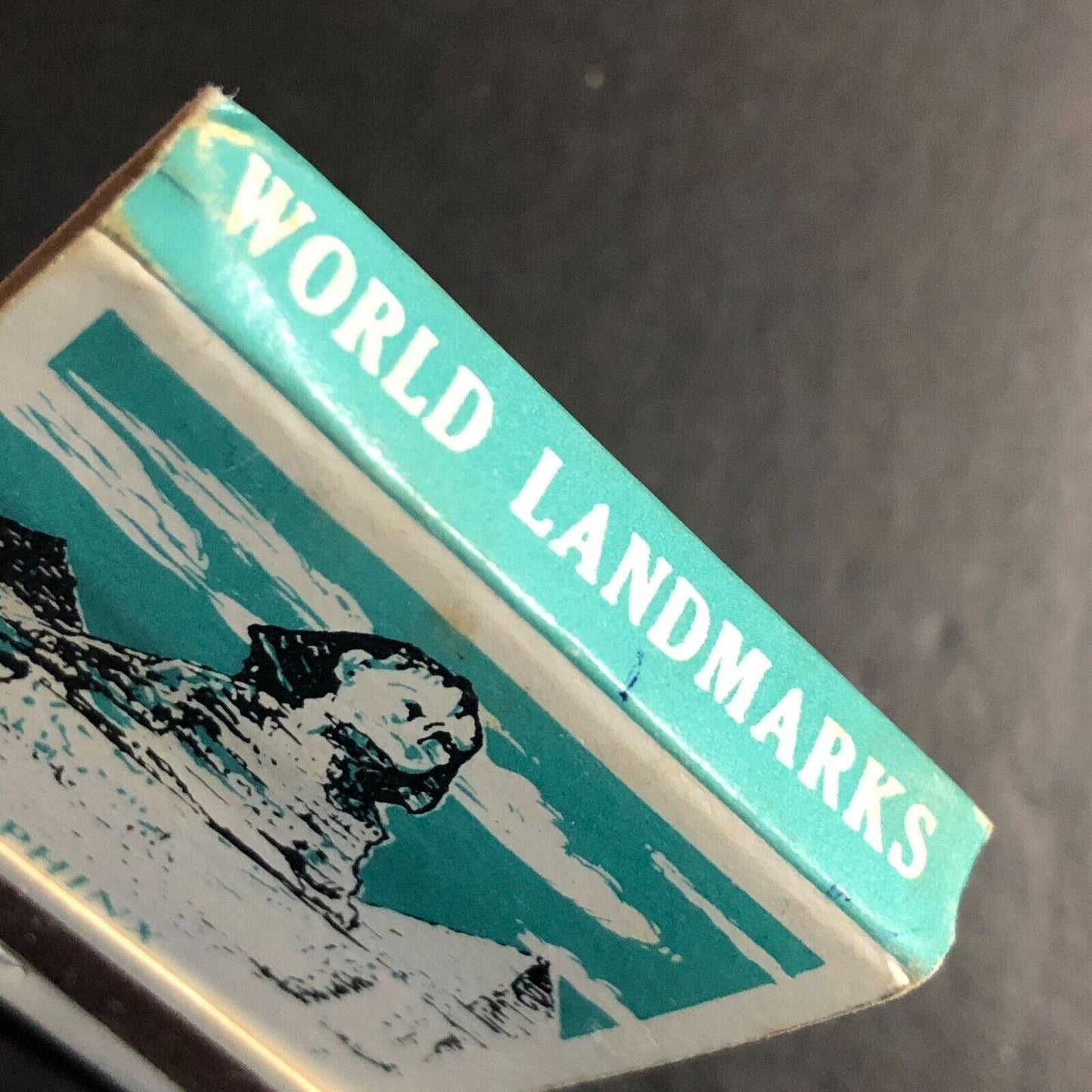 World Landmarks Series "Sphinx" Full Matchbook c1968-73