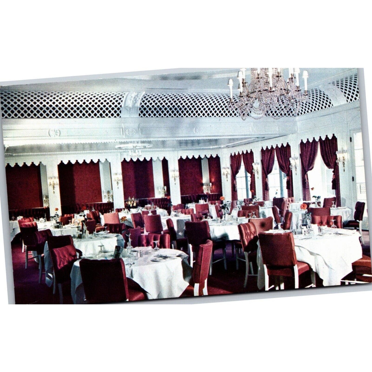 French Room Ambassador Hotel Los Angeles Postcard NP Chrome - c1945-1950's