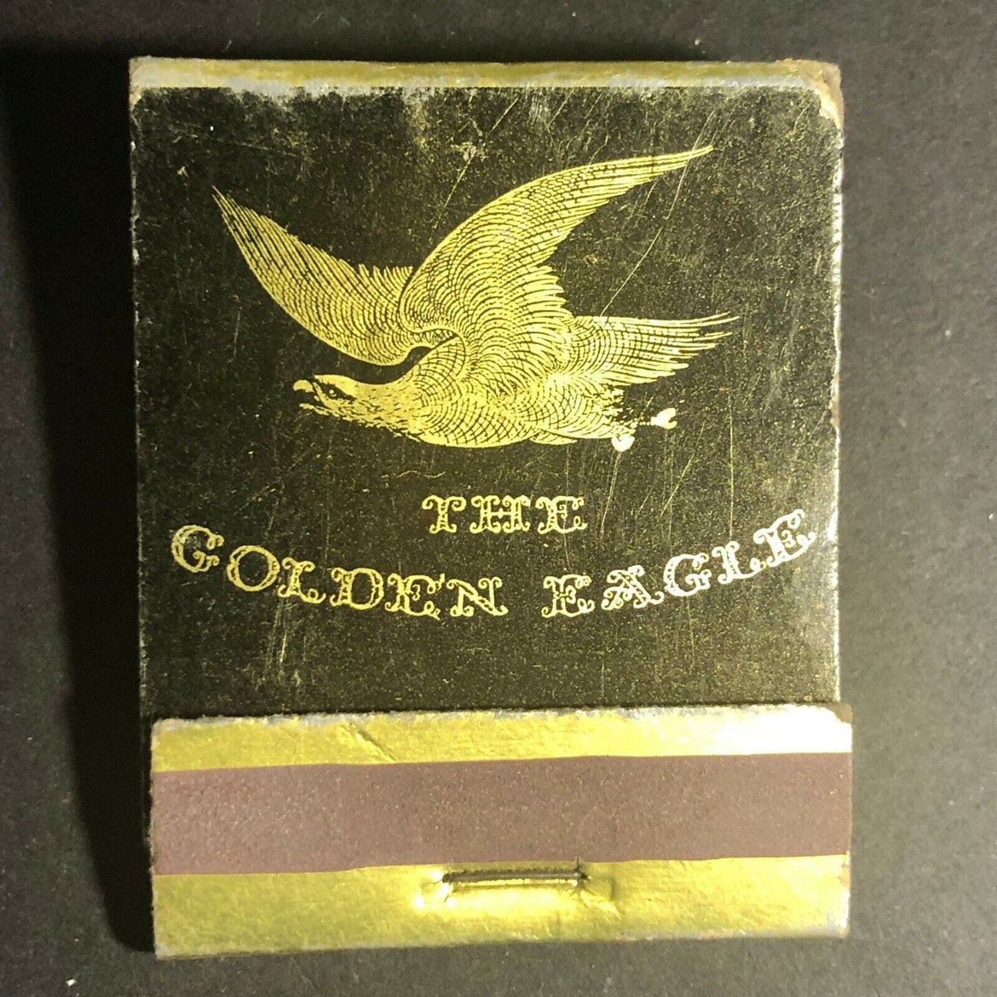 Scarce c1940's-50's Full Matchbook The Golden Eagle Restaurant San Francisco CA