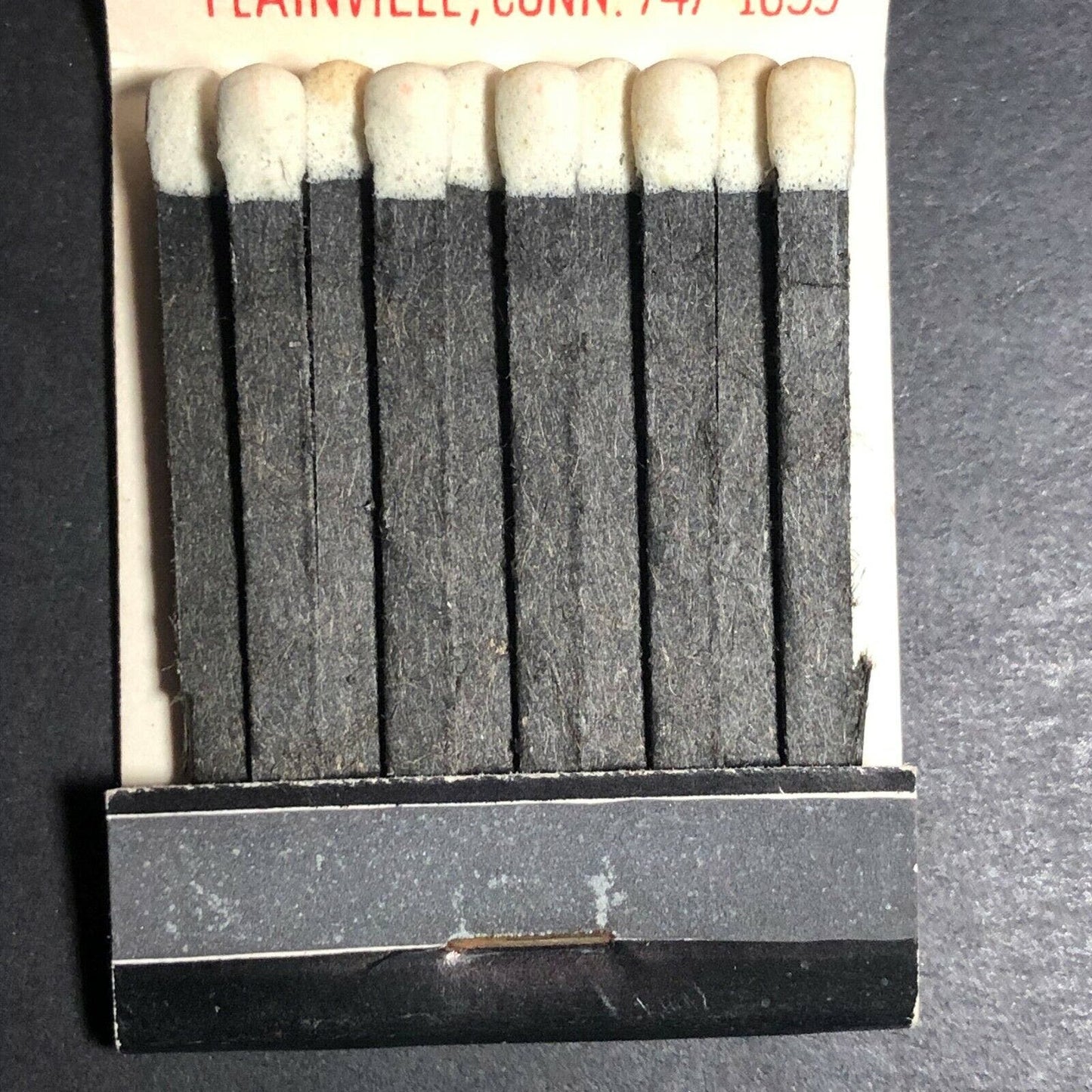 1970's-80's Full Matchbook - "The Steak Club" Wethersfield Windsor Locks, CT