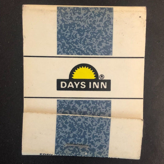 Days Inn Full Matchbook c1980's-1990's