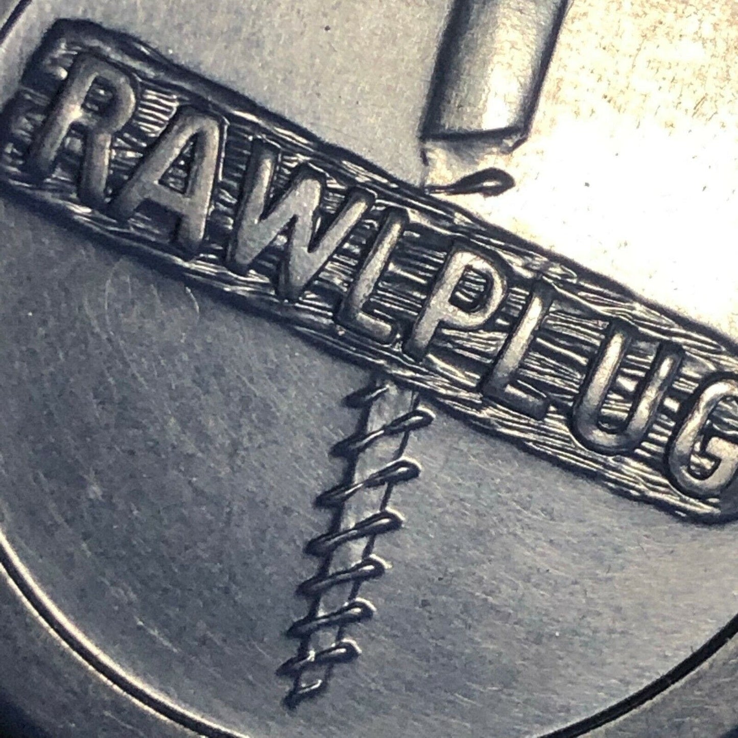 Scarce "Rawlplug" (World's 1st Wall Plug) Advertising Poker Chip - Eisenstadt C