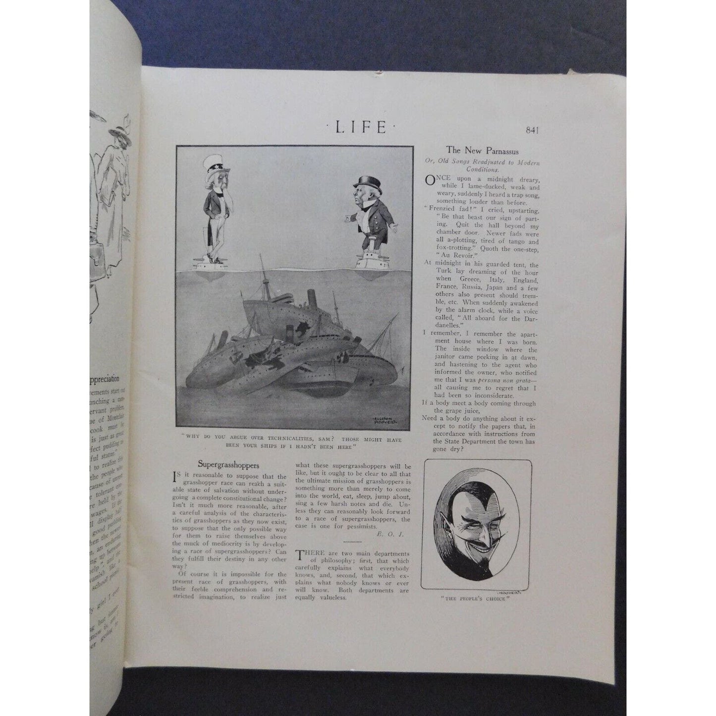 Life Magazine May 13, 1915 Vol. 65 No. 1698 - 46pgs.