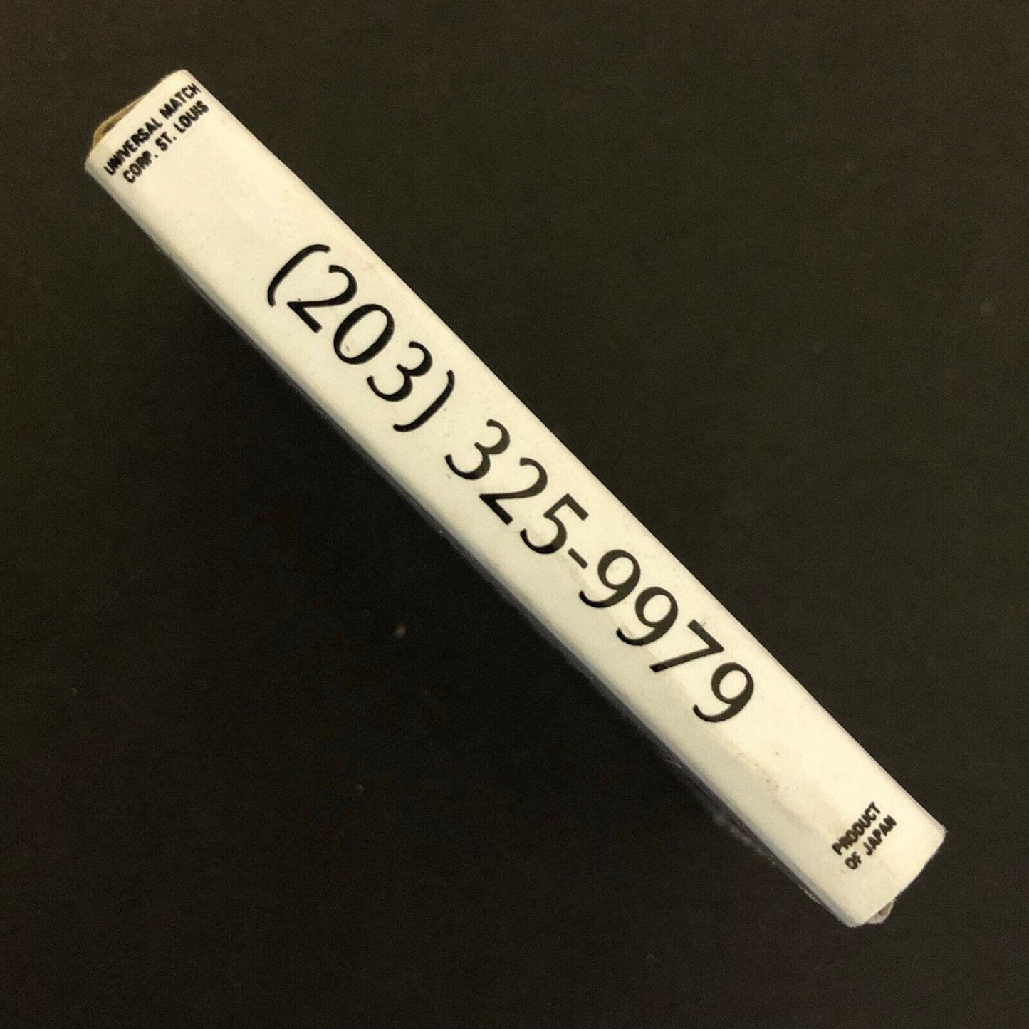 c1970's-80's Wooden Matchbox Matchbook "Giovanni's II A Steak House" Darien, CT