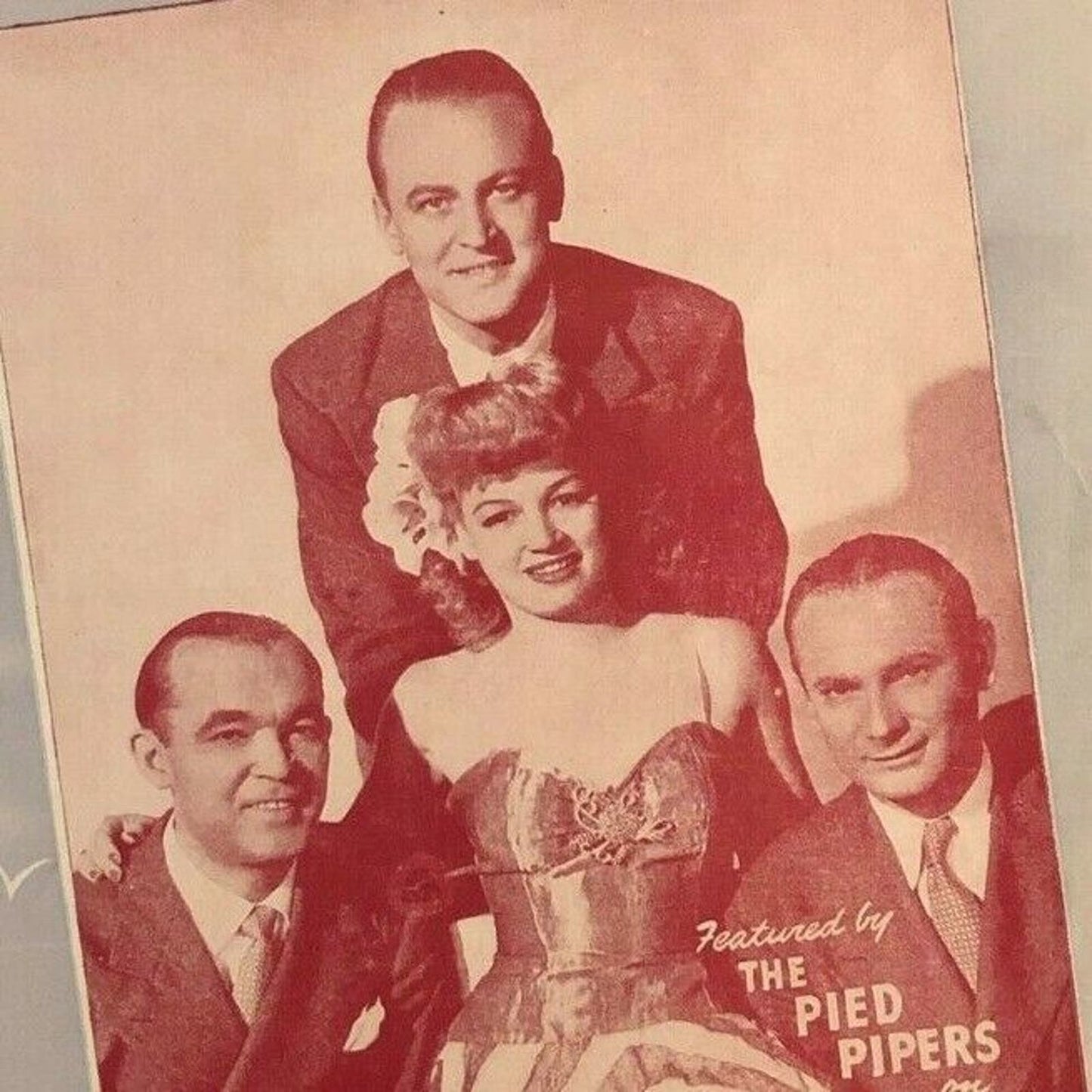Vintage 1940's Sheet Music - "Dream" Johnny Mercer