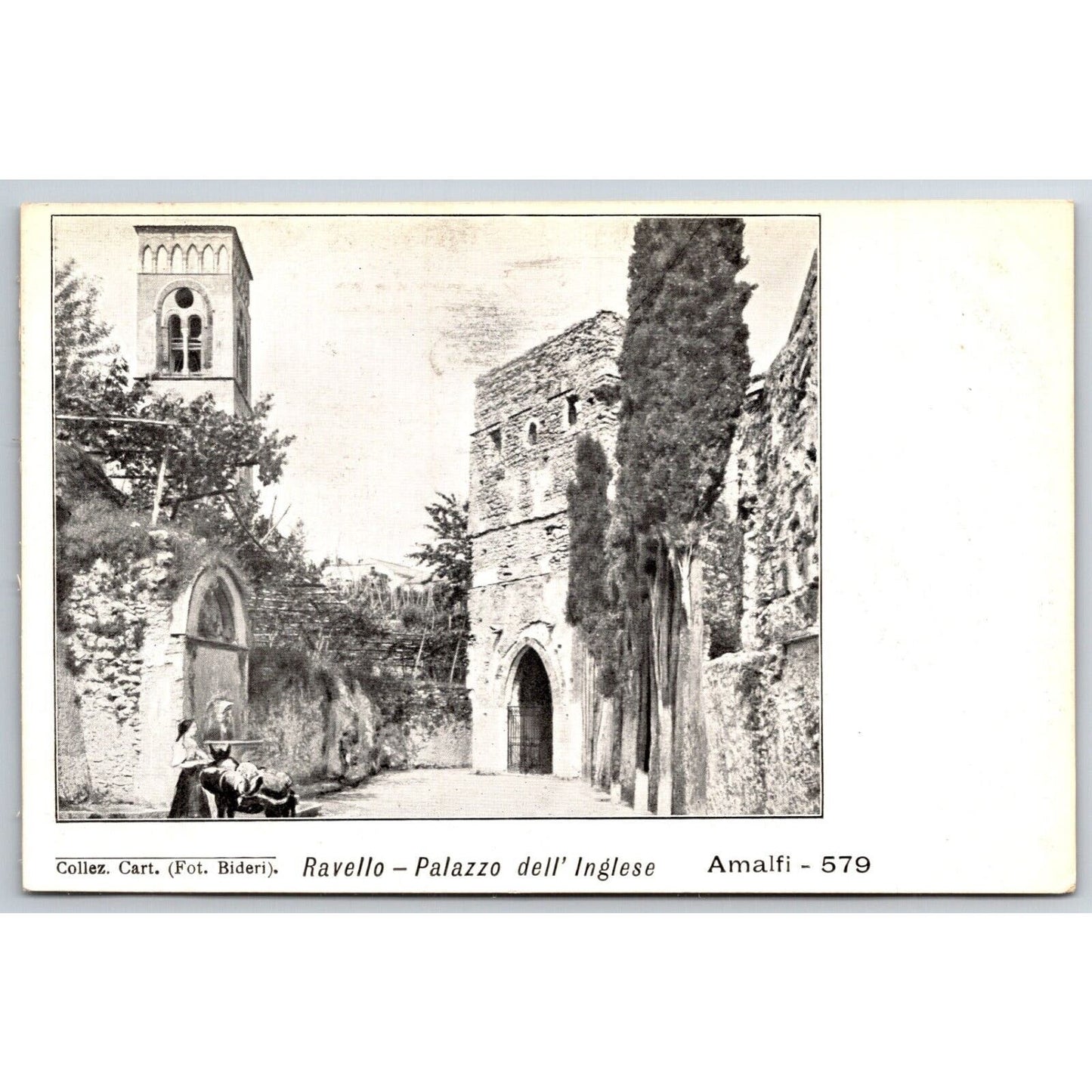Italian Postcard Revello English Palace 1901-1907 NP VGC
