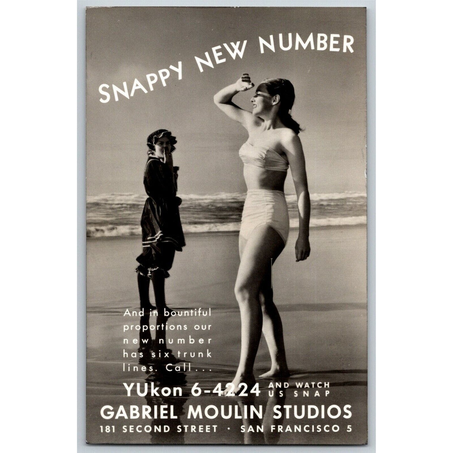 Scarce RPPC Postcard Gabriel Moulin Studios San Francisco UP VGC c40's-50's