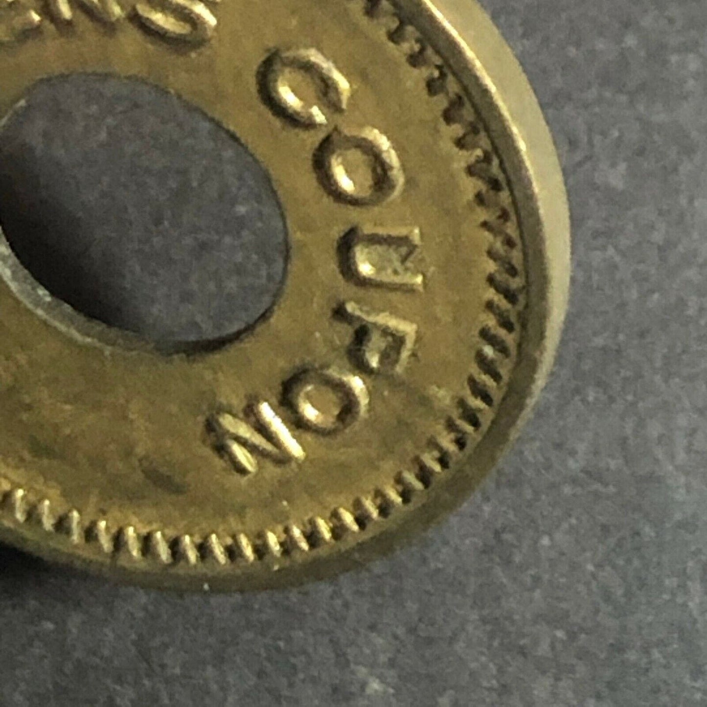 21mm Brass Vens Coupon Donut Token 35054