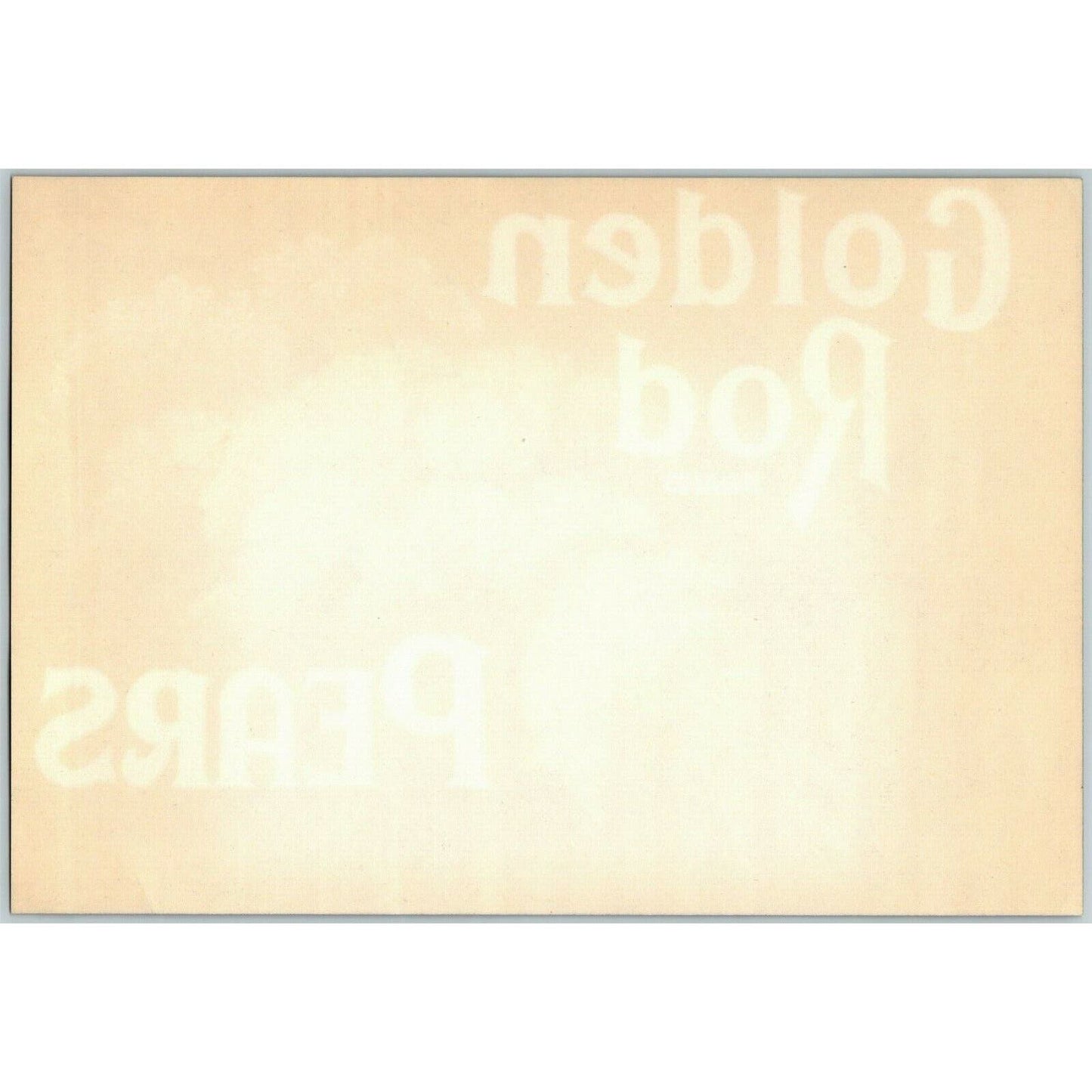 Golden Rod Pears Vintage Original Paper Fruit Crate Label Perham Yakima, WA