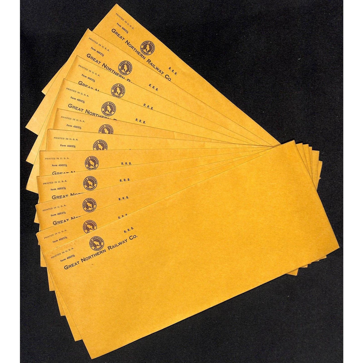 Great Northern Railway Co. 11 Stationary / Covers - For Internal Company Use?