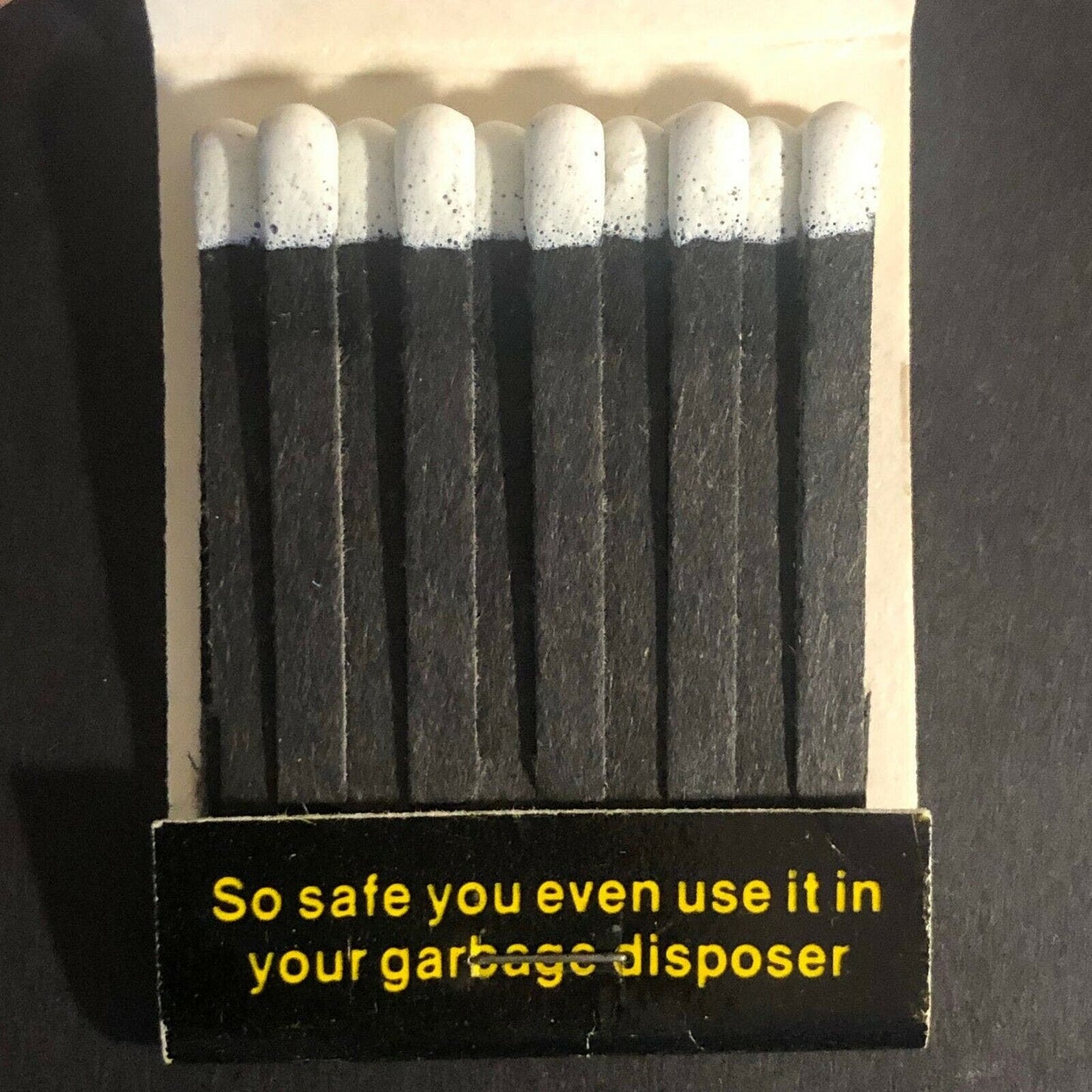 Scarce Vintage c1970's Full Matchbook "Bio-Clean" "Cleans Drains - Not Pockets"
