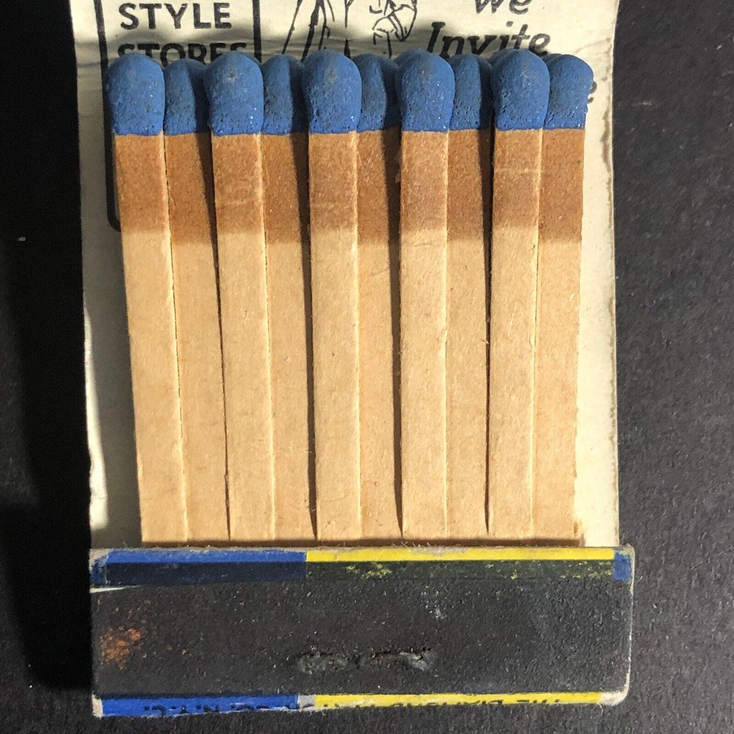 Federal Apparel "Spare Change Payments" Reno Matchbook c1940's-50's 20-Strike