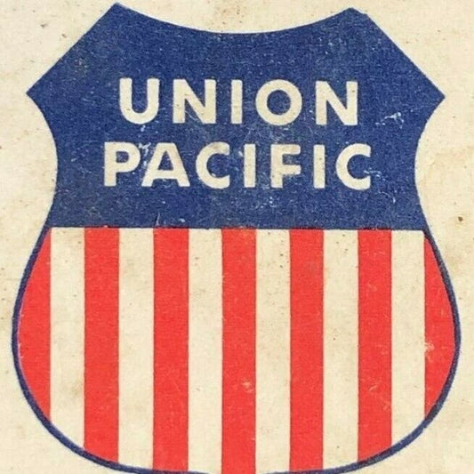 c1960's ? Full Matchbook Matchbox "Be Specific Call Union Pacific"