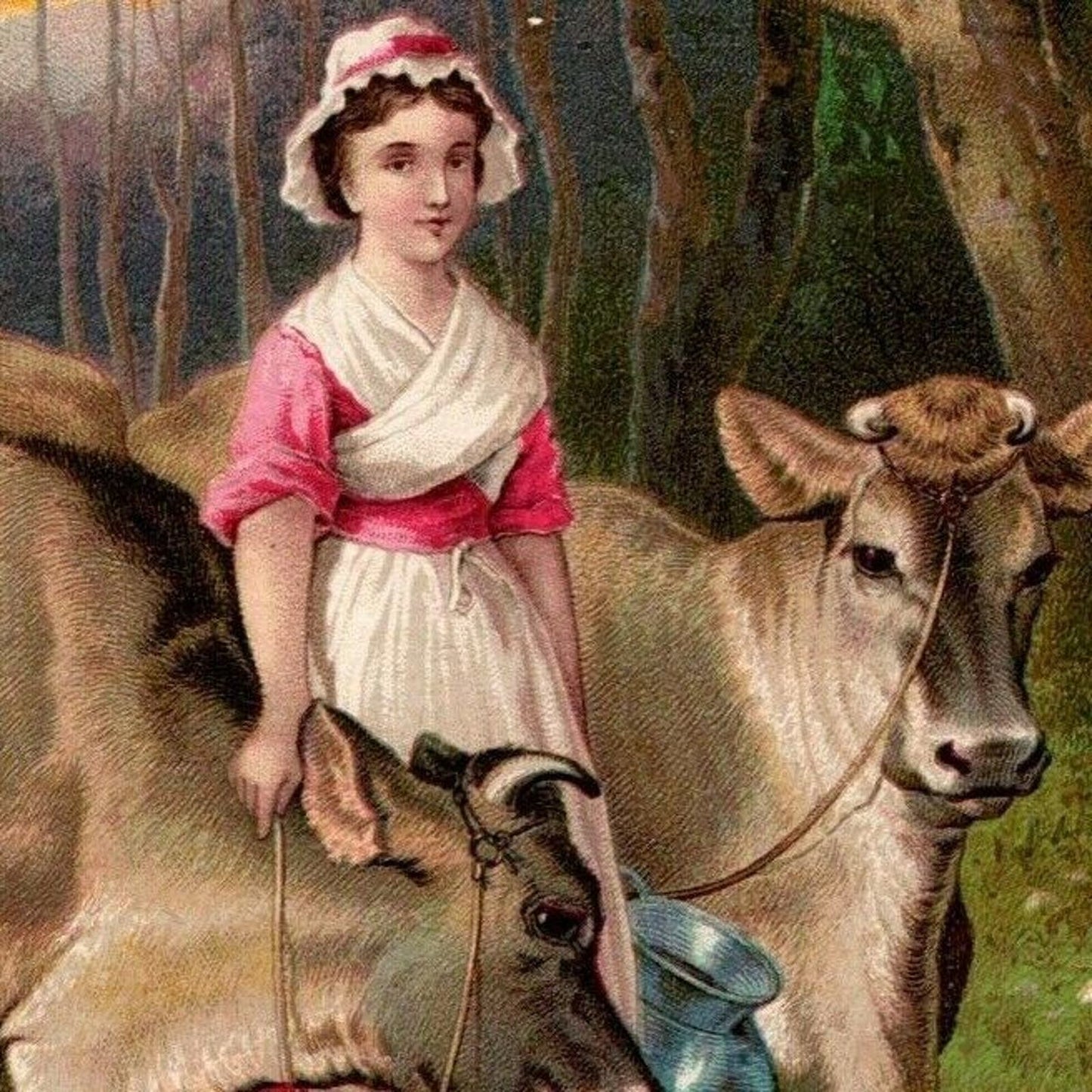Dr. Jayne's / Jersey Cow / L. E. Sale, Richmond, VA - Victorian Trade Card