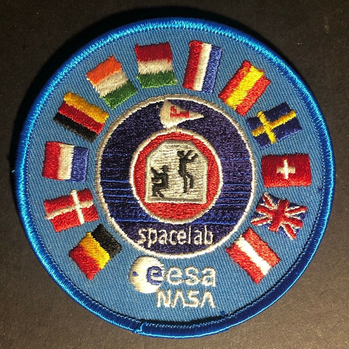 Vintage NASA ESA Spacelab Embroidered Patch