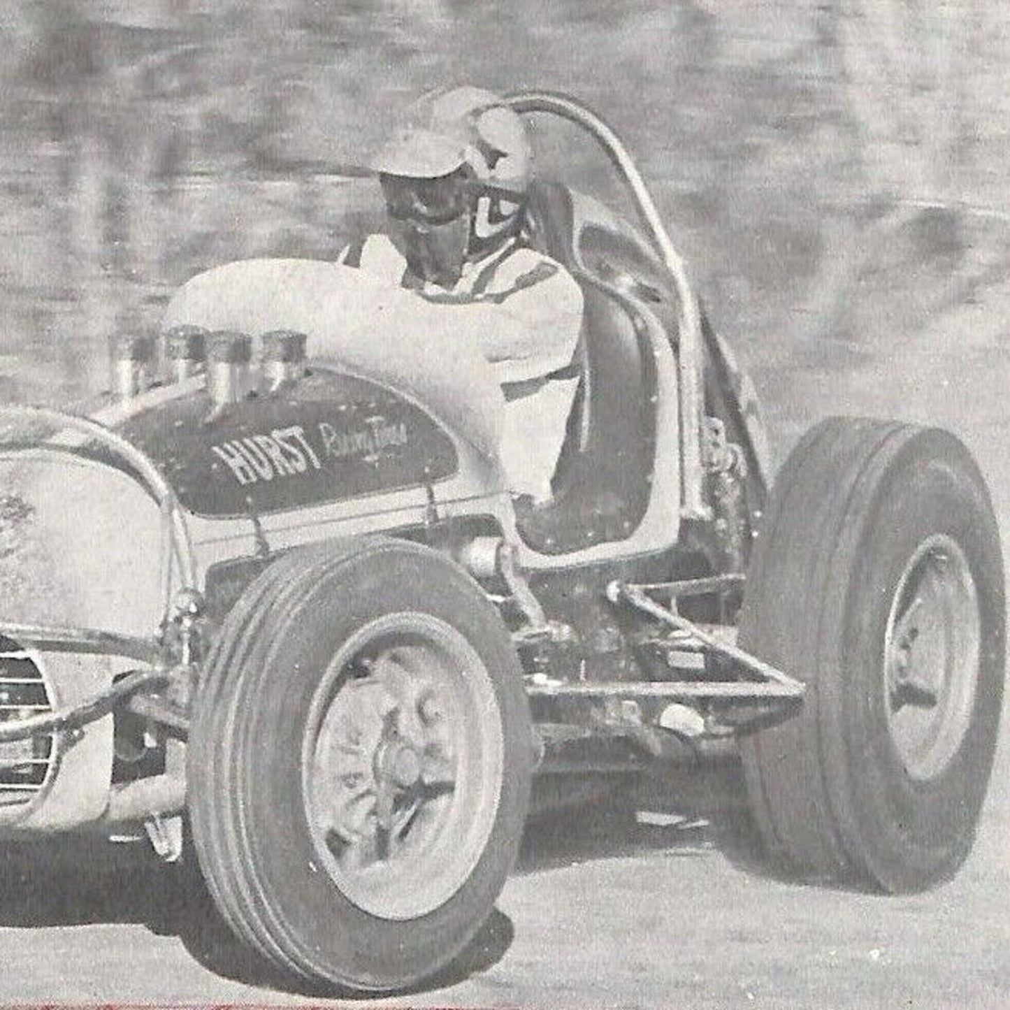 Scarce July 13 1966 Sprint Car Auto Racing CRA Program Ascot Gardena, CA 16pp.