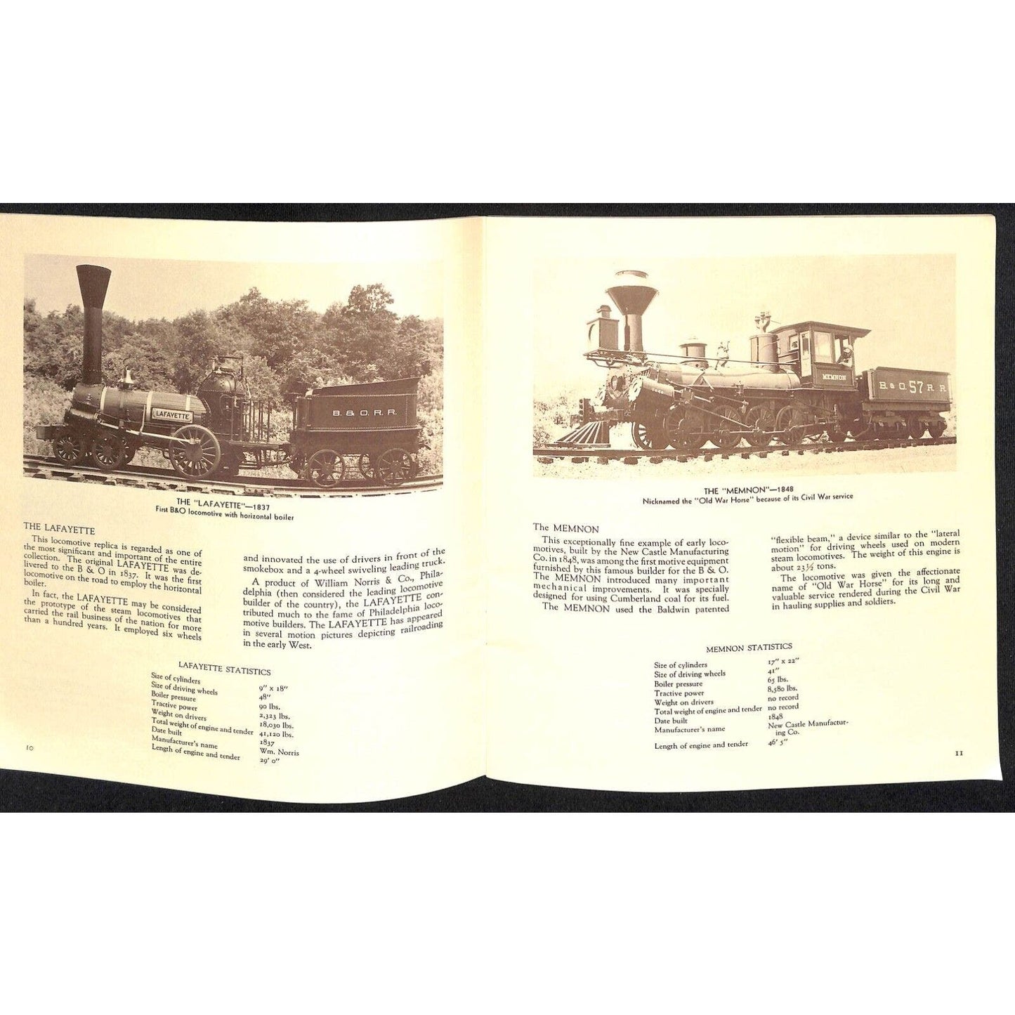 1970 B&O Baltimore & Ohio Transportation Museum Soft Cover Booklet 32pp