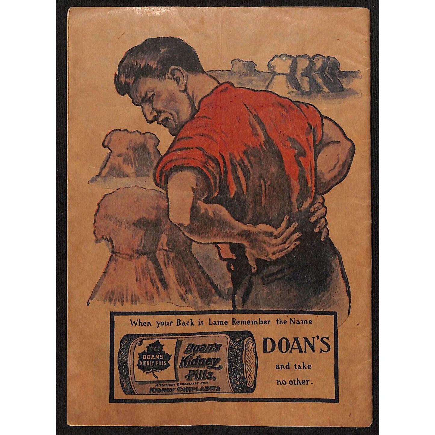 Doan's Directory / U.S. Census of Large Cities Booklet 32pp 1913-14 (Back Pills)