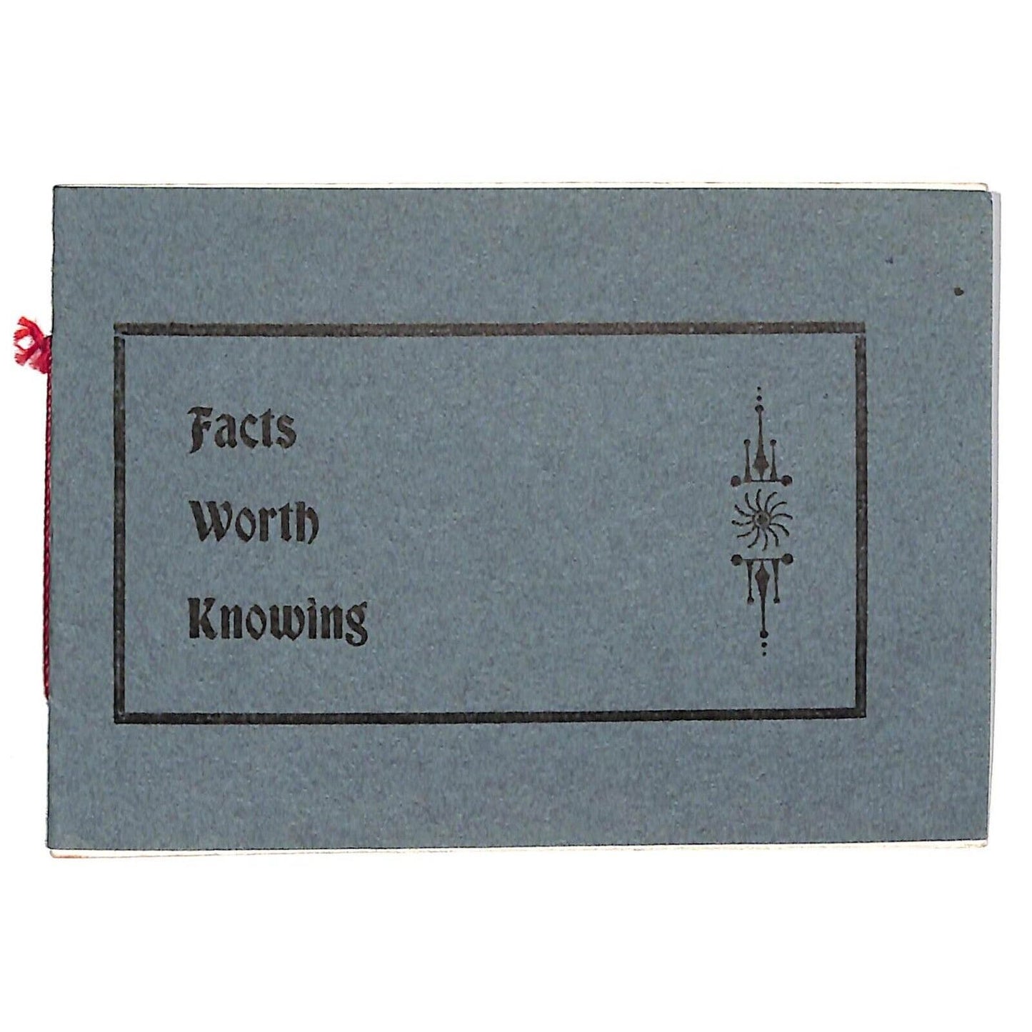 1907 Eastern College Front Royal, VA "Facts Worth Knowing" Brochure 12pp VGC
