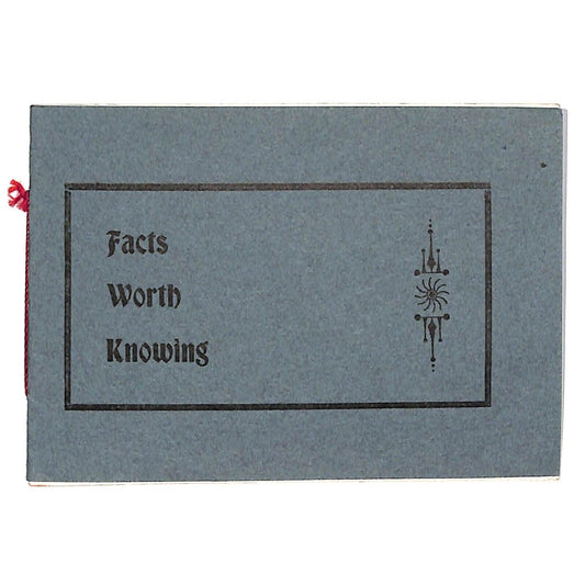 1907 Eastern College Front Royal, VA "Facts Worth Knowing" Brochure 12pp VGC