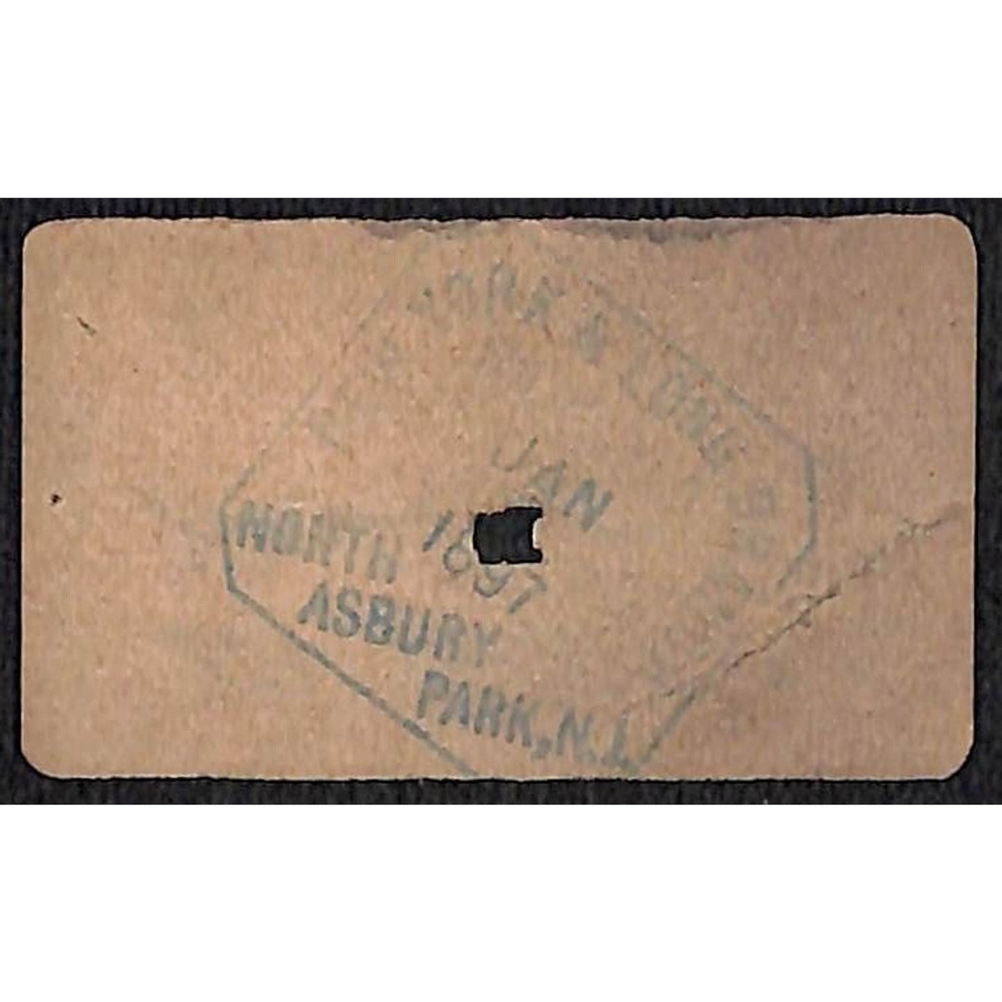 New York & Long Branch Railroad 1897 North Asbury Park to Woodbridge #57