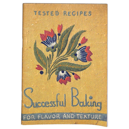 Arm & Hammer Baking Soda "Successful Baking" Cook Book 1936 VGC 38pp