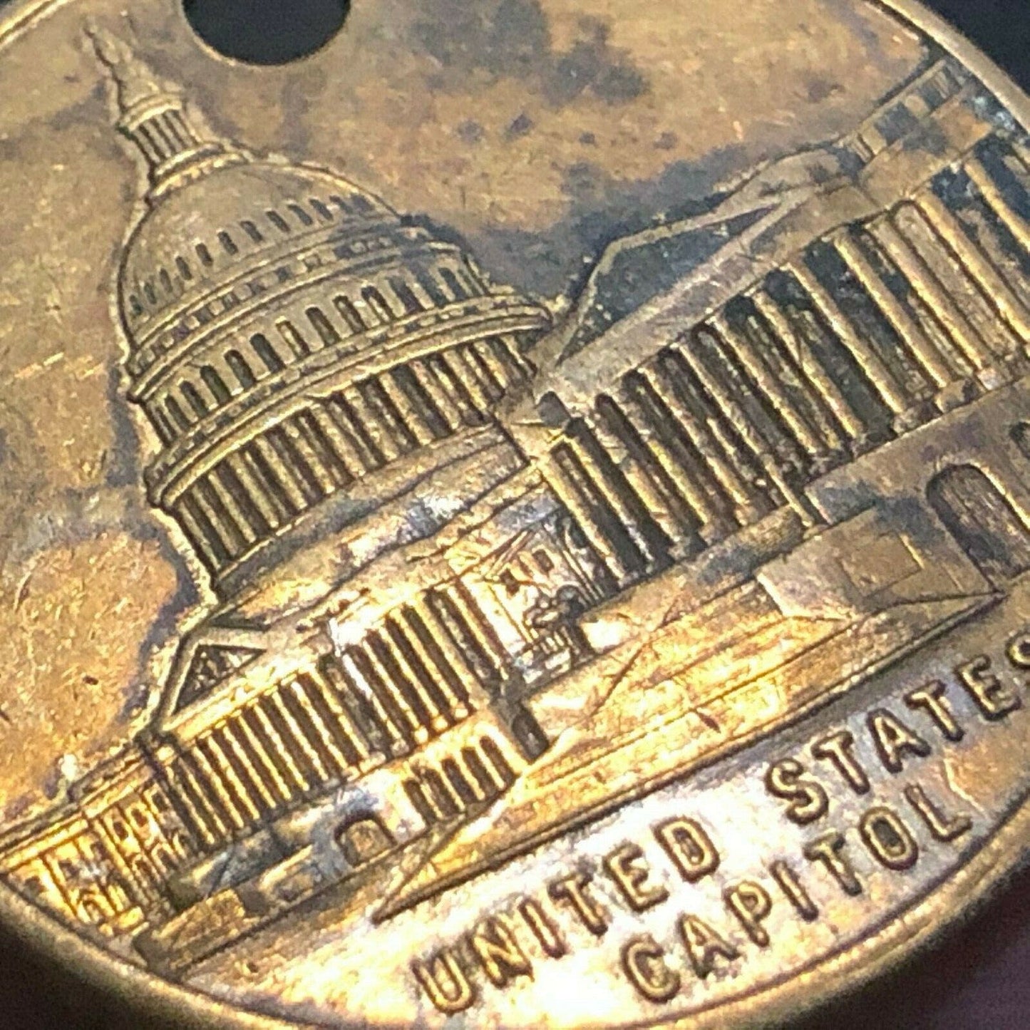 28.7mm "National Capital Sesquicentennial 1950" Token Medallion - Fauver Coll.