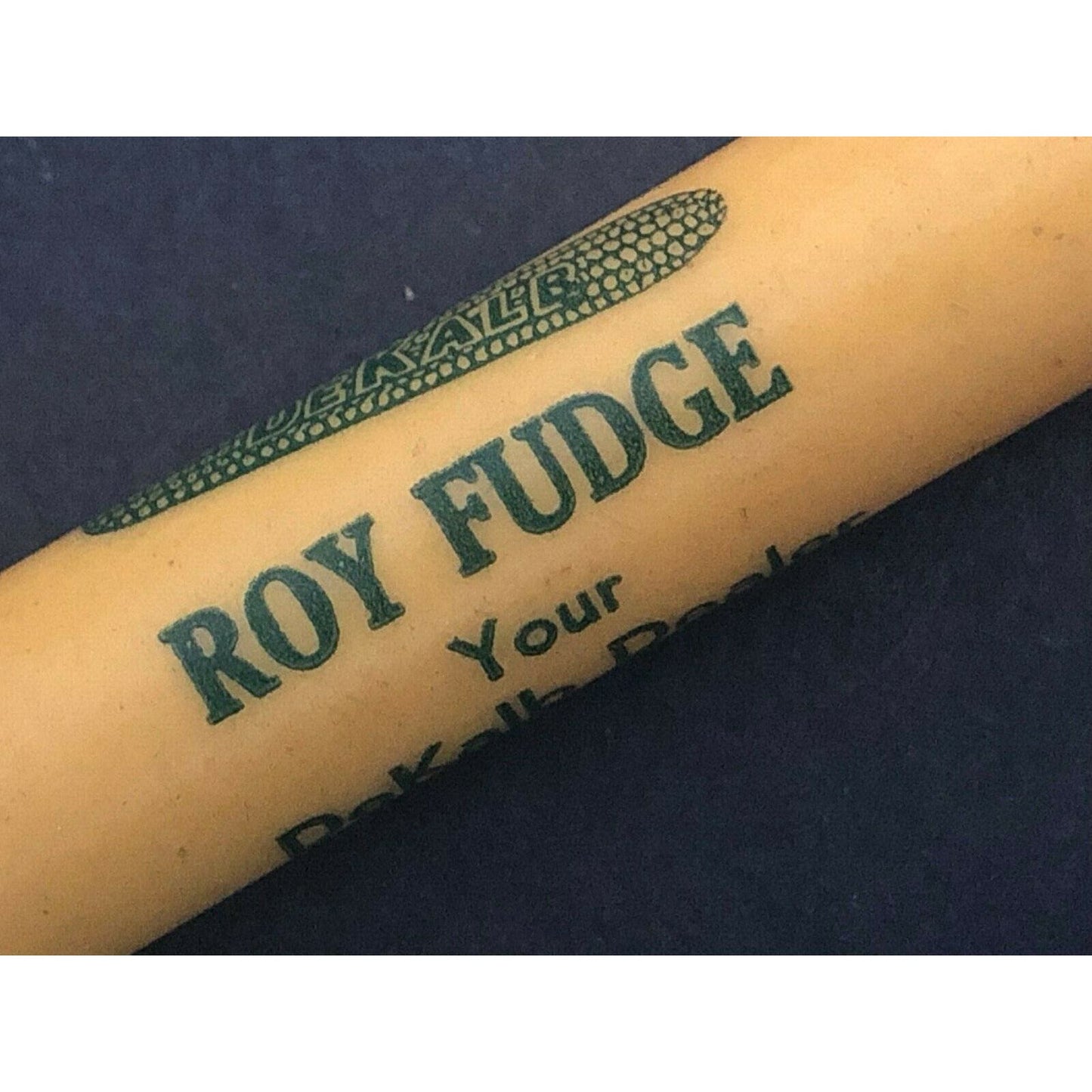 c1940's-50's "DeKalb Roy Fudge Madison, WI" Advertising Bullet Pencil