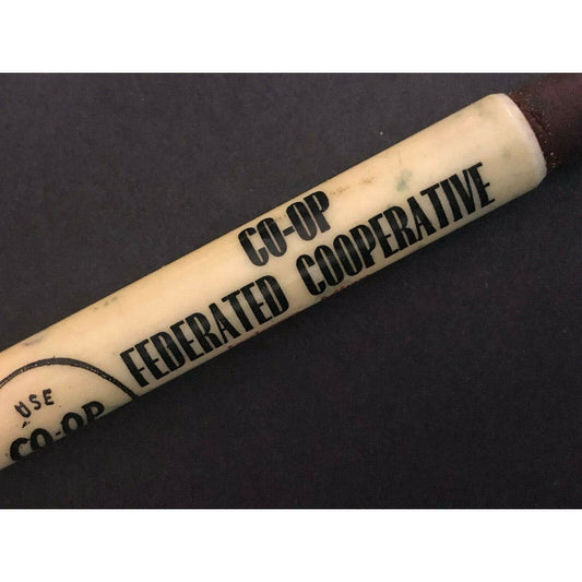 c1930's-40's "Federated CO-OP Jackson, MINN" Advertising Bullet Pencil
