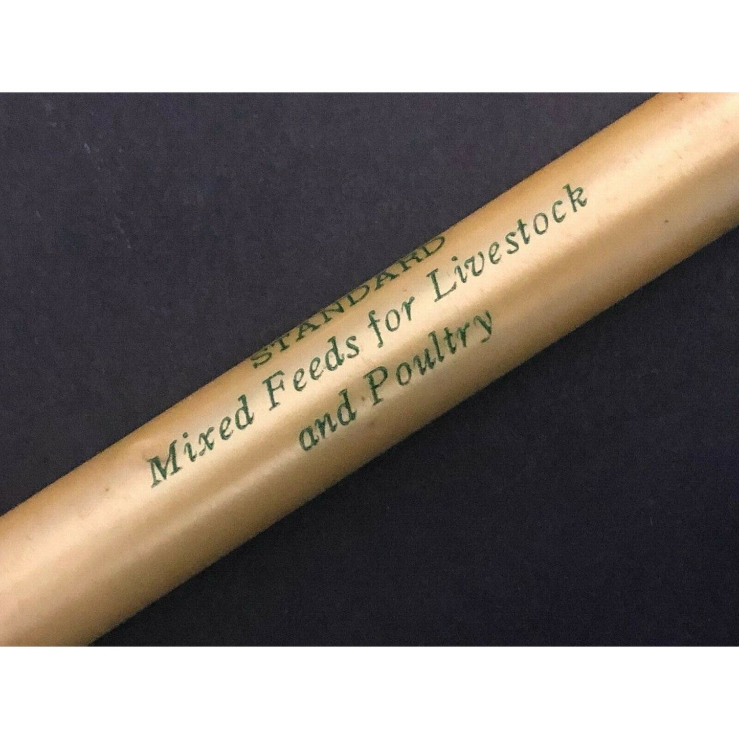 c1930's40's Standard Soy Bean Mills Centerville, Iowa Advertising Bullet Pencil