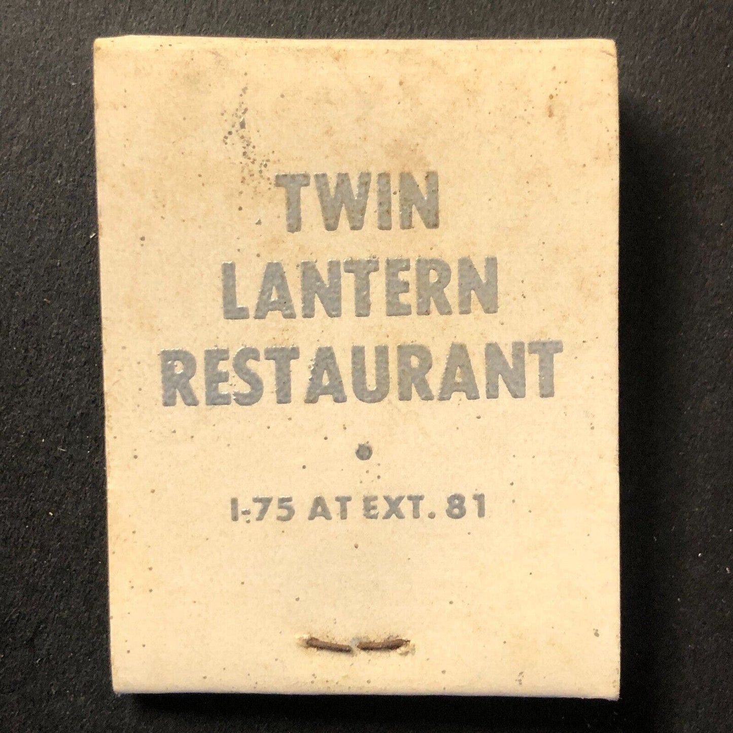 Lenoir City, TN Red Carpet Inn Near Full (-1) Matchbook c1940's-50's