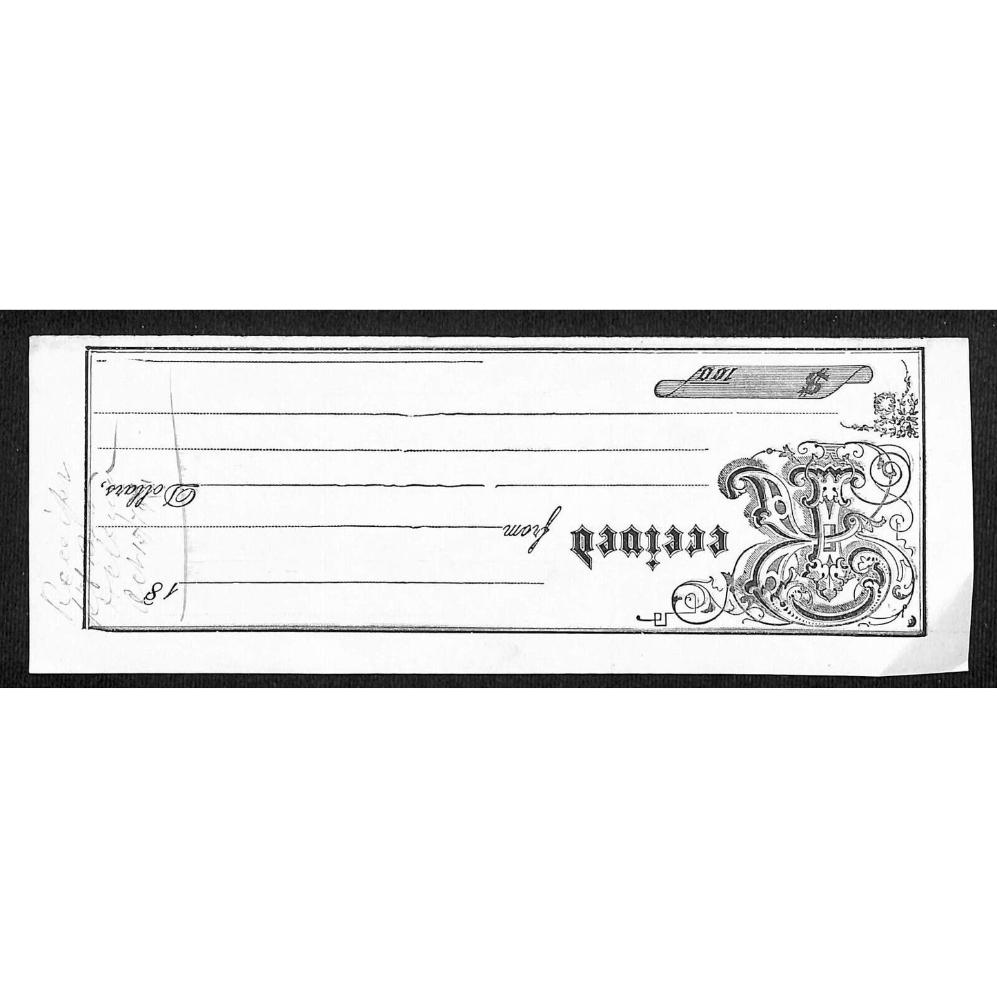Helena Montana 1877 $214 - Received From Richard Lockey Receipt / Billhead