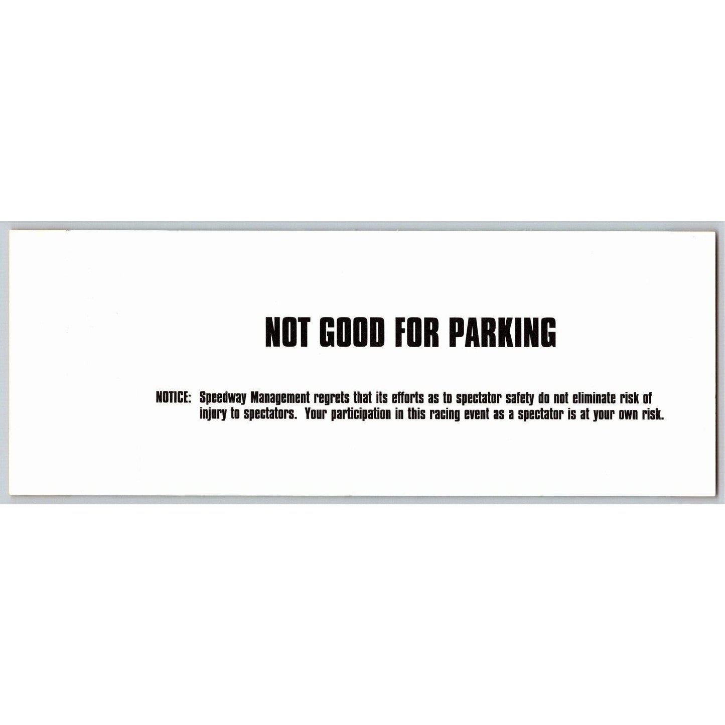 2000 Indy 500 Wed 5/24 Pagoda Terrace Unused Ticket IMS #53