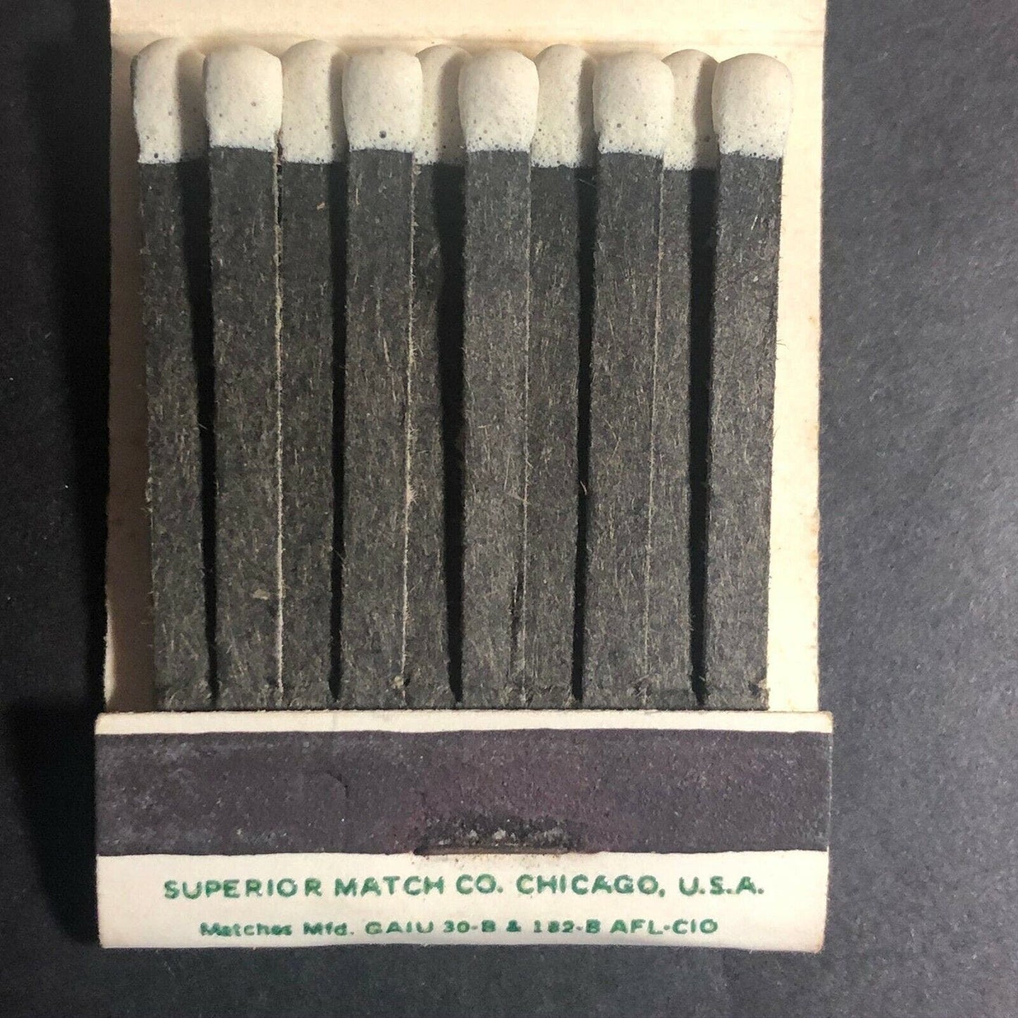 60's-70's Full Matchbook "Larsen Realty" New Canaan, CT